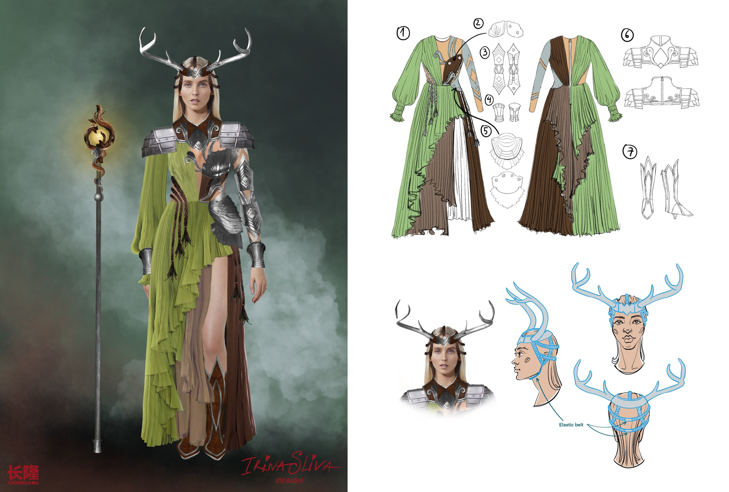 PARADES. Costume Design for Theme Parks & Live Performances | Character & Parade & Stage Costumes | 2D & 3D Costume Illustrations