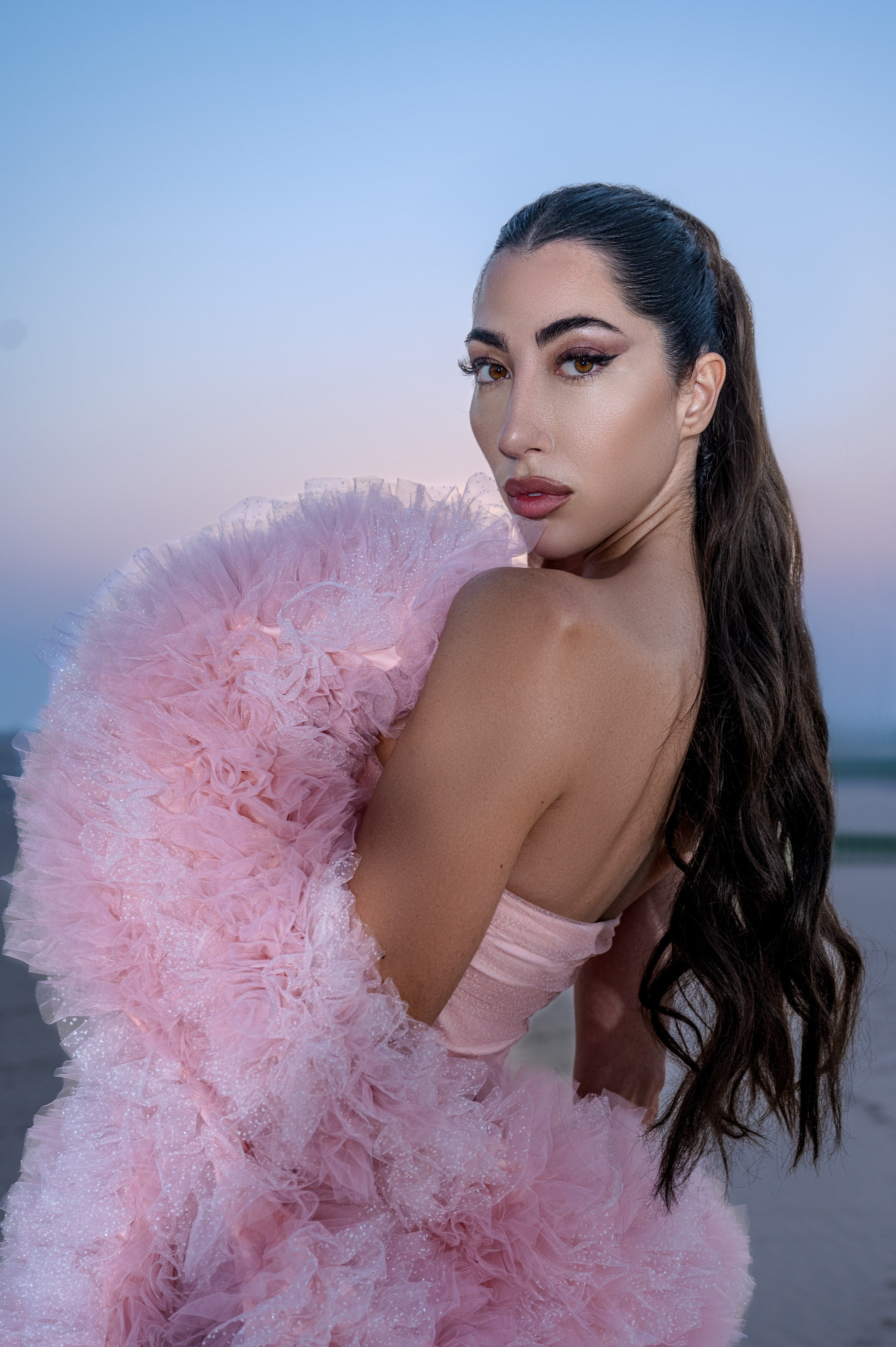 Pink desert Marshmallow. Коммерческий фотограф Москва /Дубай, эксклюзивные фэшн фотосессии