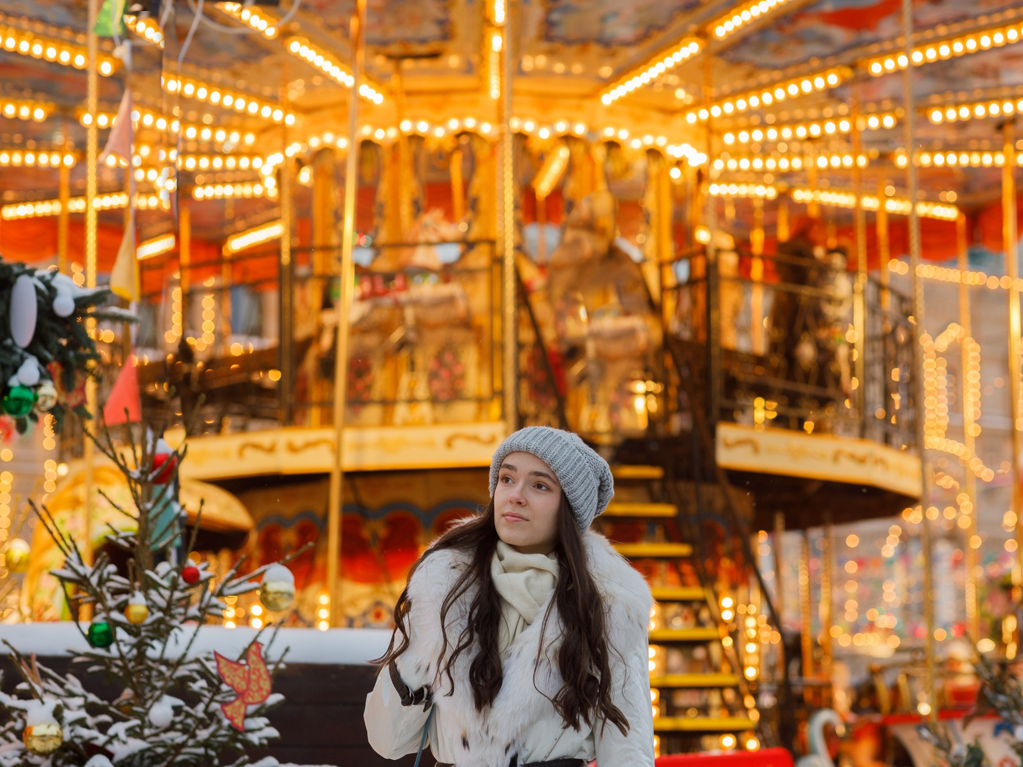Новогодняя прогулка. Фотохудожник в Москве Оксана Ведмеденко