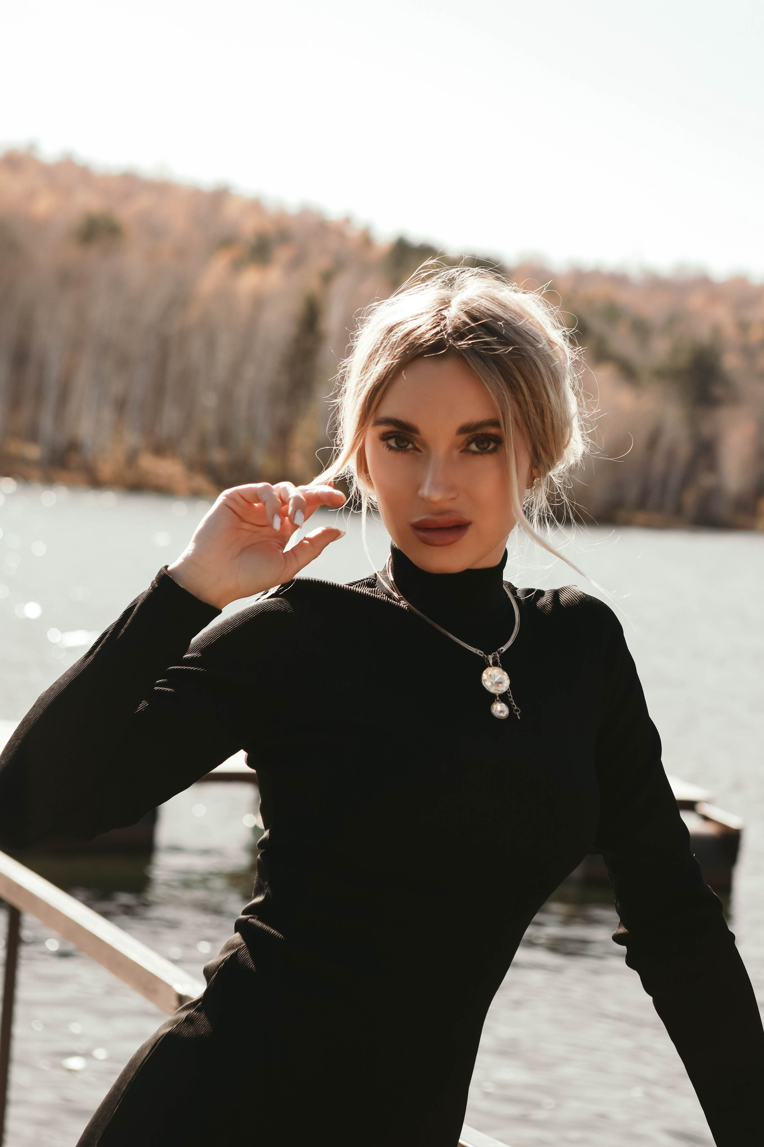 Кристина с зонтом. Фотограф в Иркутске