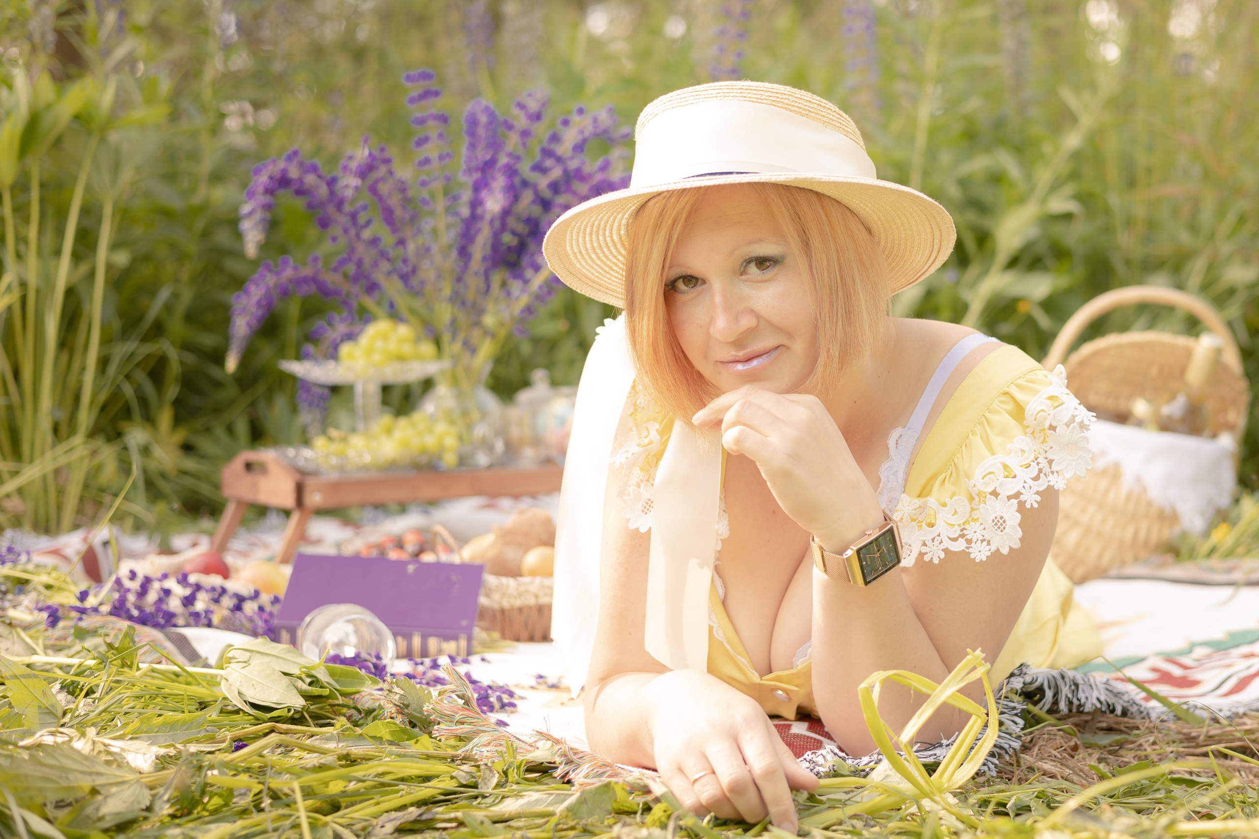 Фотосъемка в люпинах