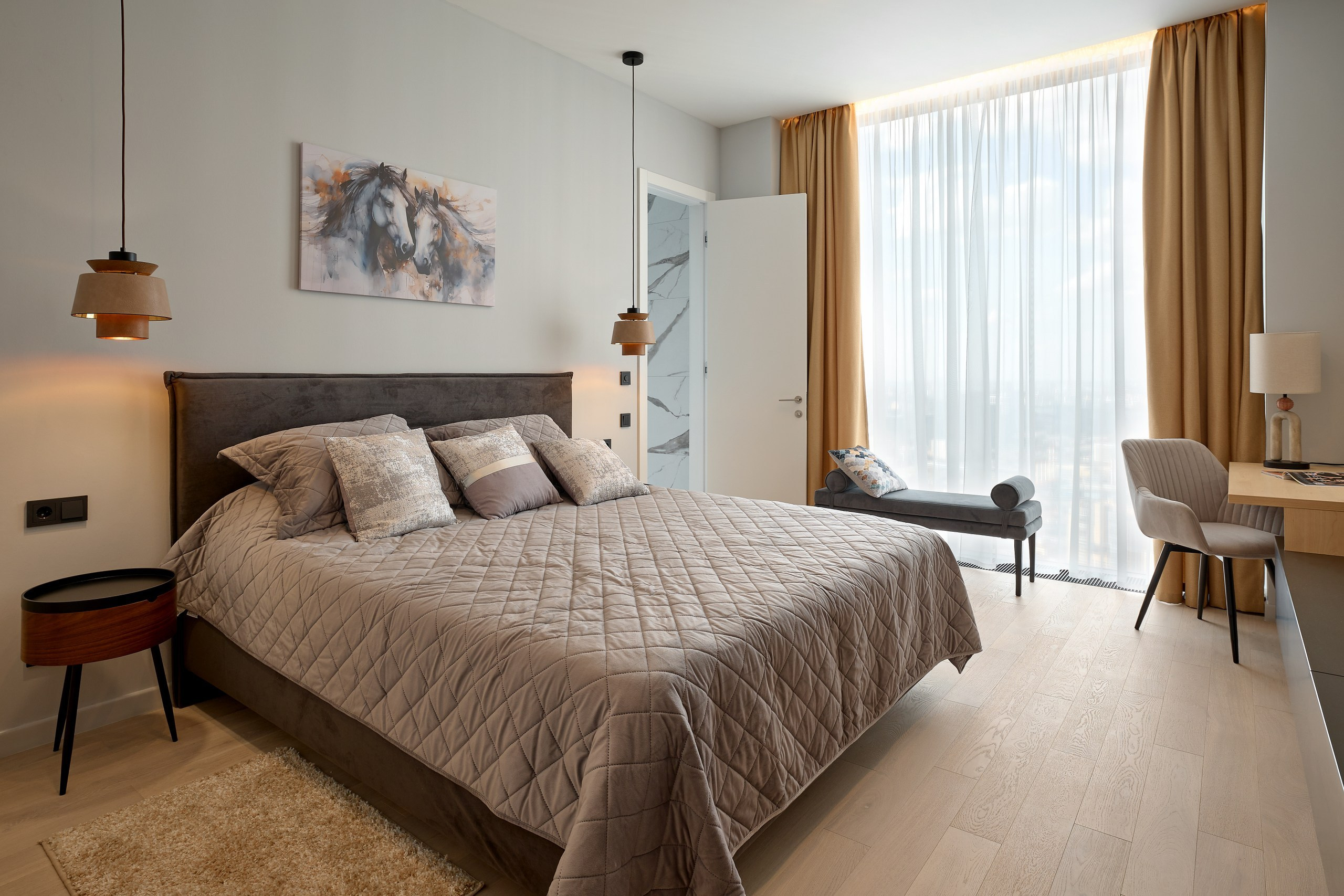 Съёмка видовых квартир Capital Towers в Москве. Антон Артюшин, портретный фотограф. Москва