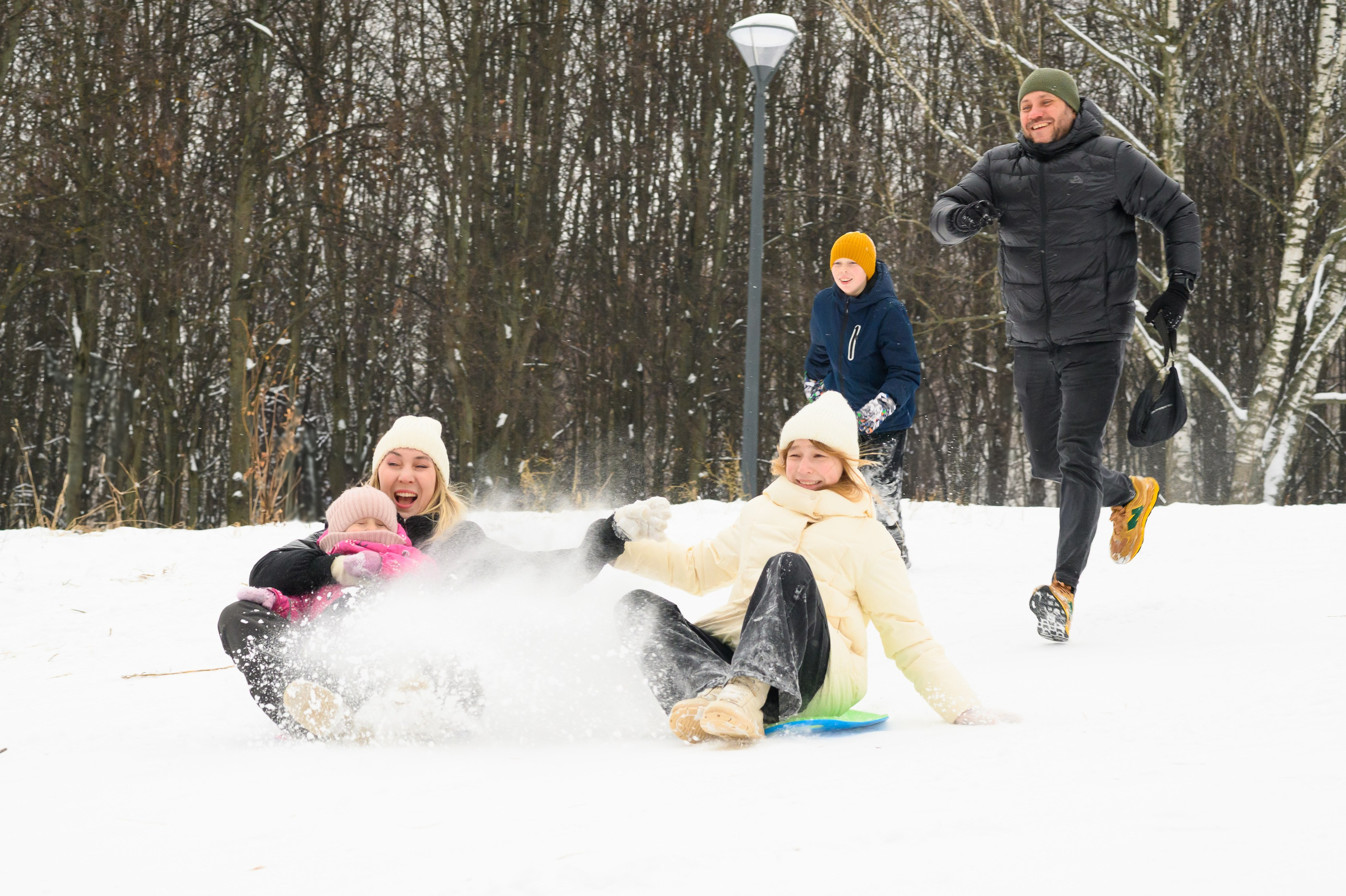Зима. Портретный фотограф в Москве Полина Старцева