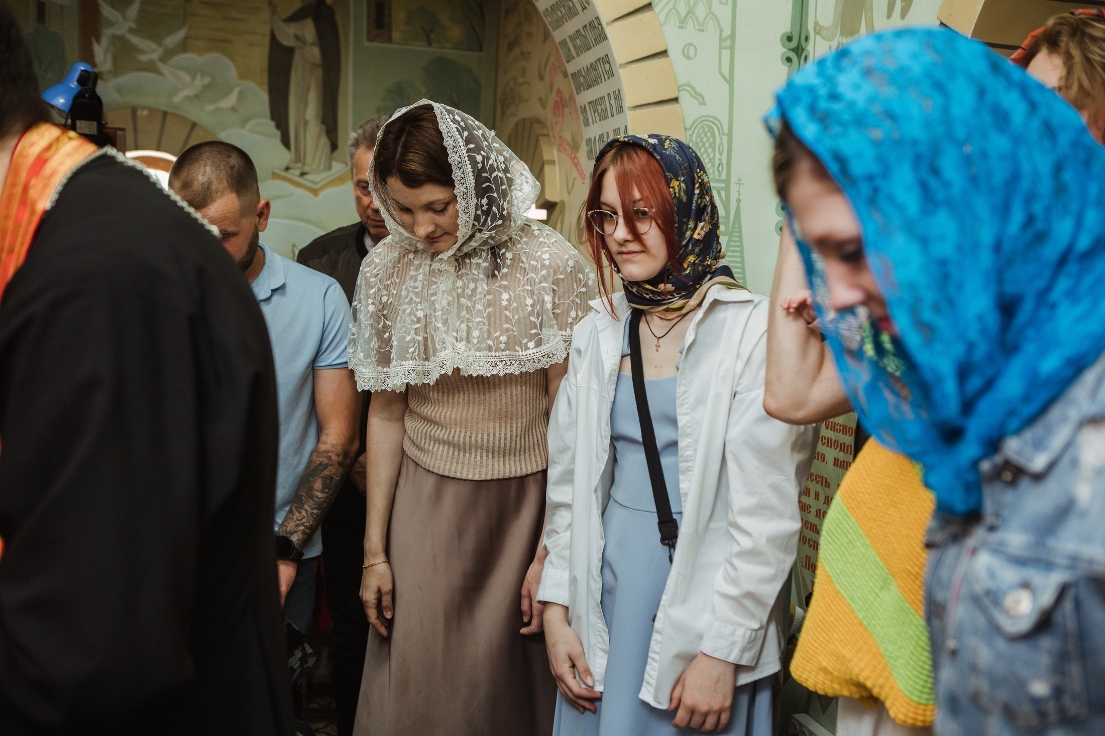 Храм Преподобного-Сергия-Радонежского. Крещение Мелании. Фотографы в городе Волгограде — Людмила Агеева и Алексей Околелов