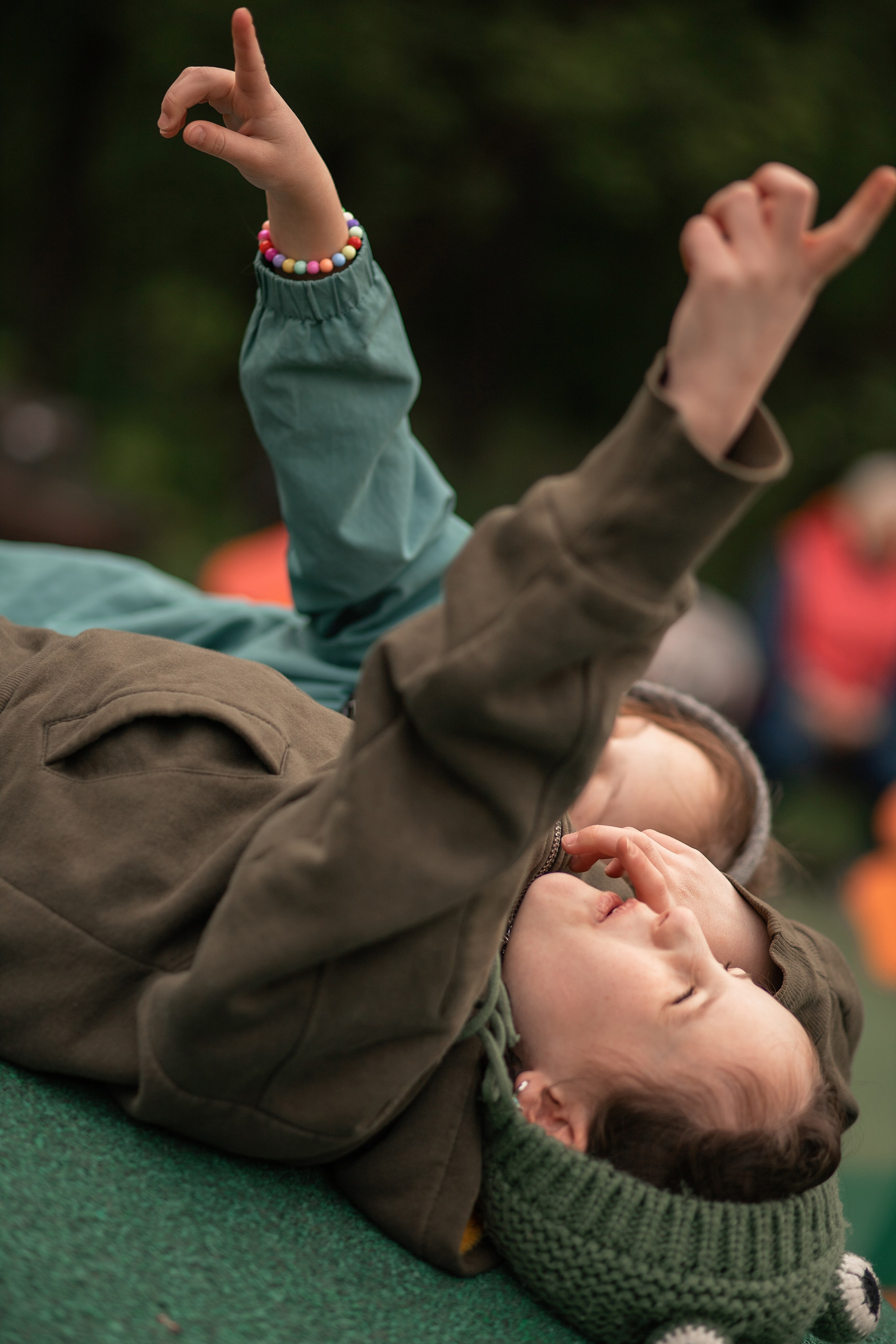 На детской площадке, Парк Кусково. Семейный фотограф в Москве и Балашихе Гайдарова Лена