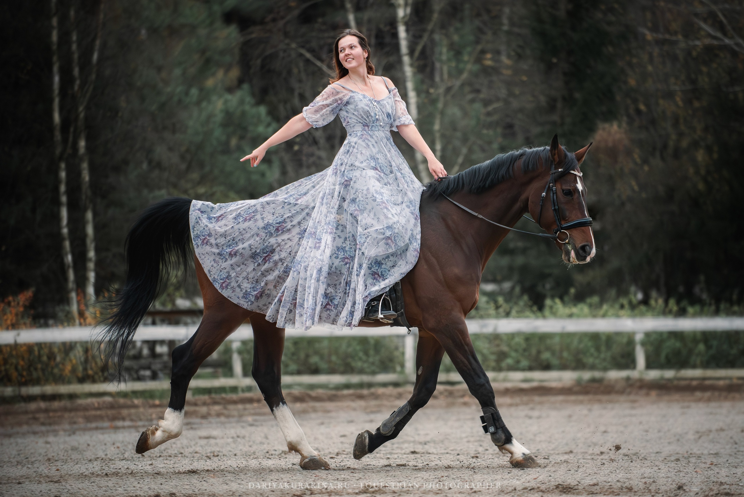Василиса и ЛеМар. Конный фотограф Куракина Дарья • Фотосессии с лошадьми