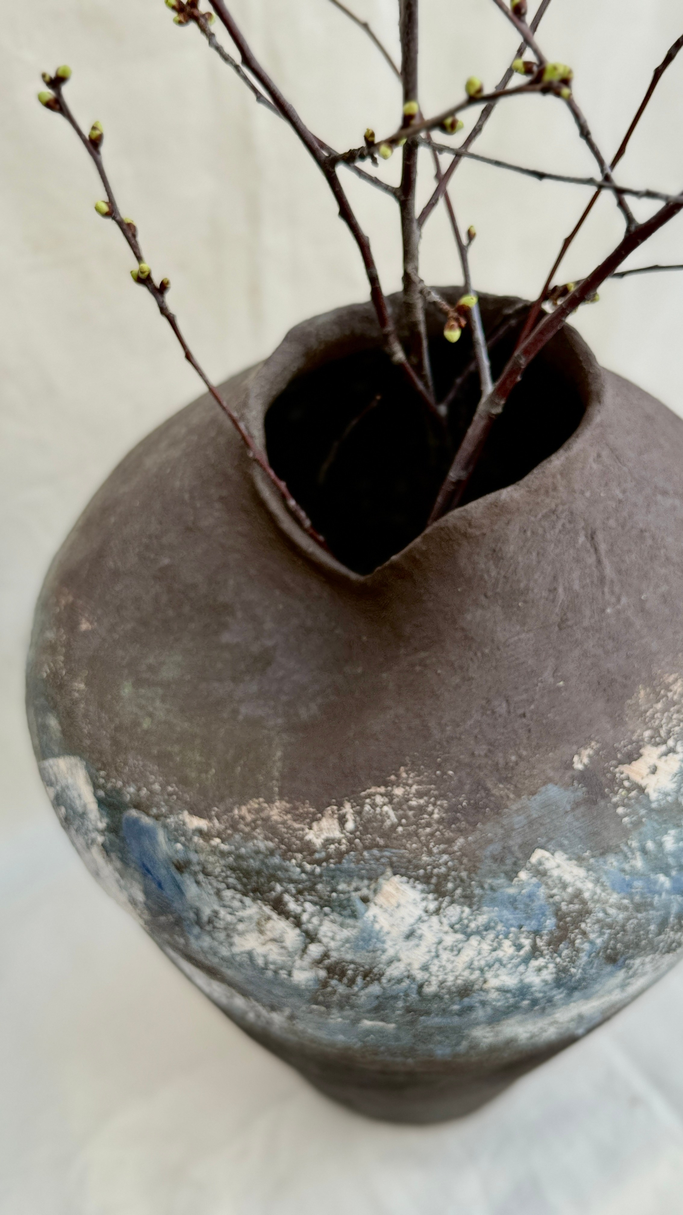 Ваза «Земля и небо». Арт-керамика Катерины Жизневской