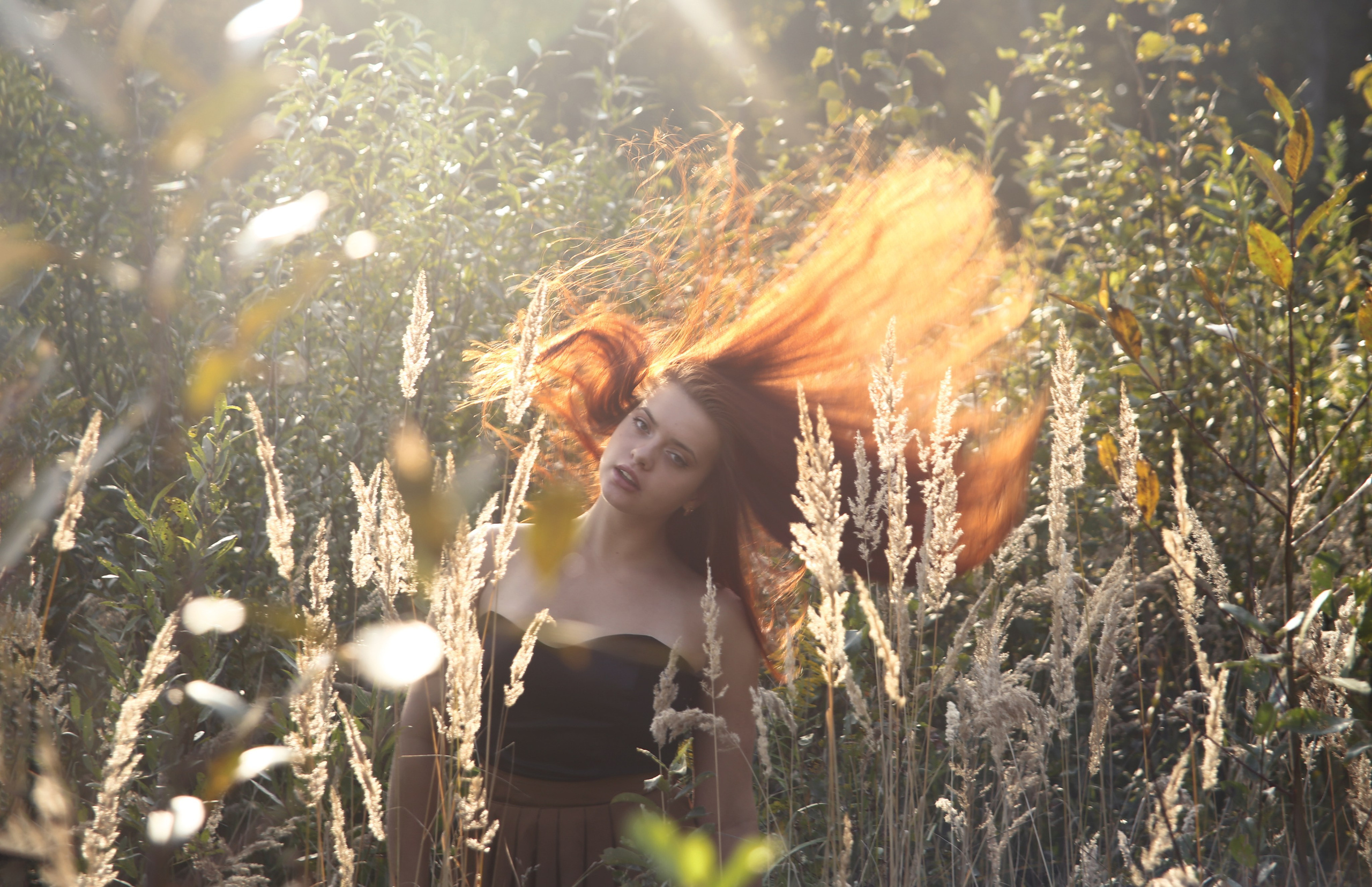 Съемки на улице