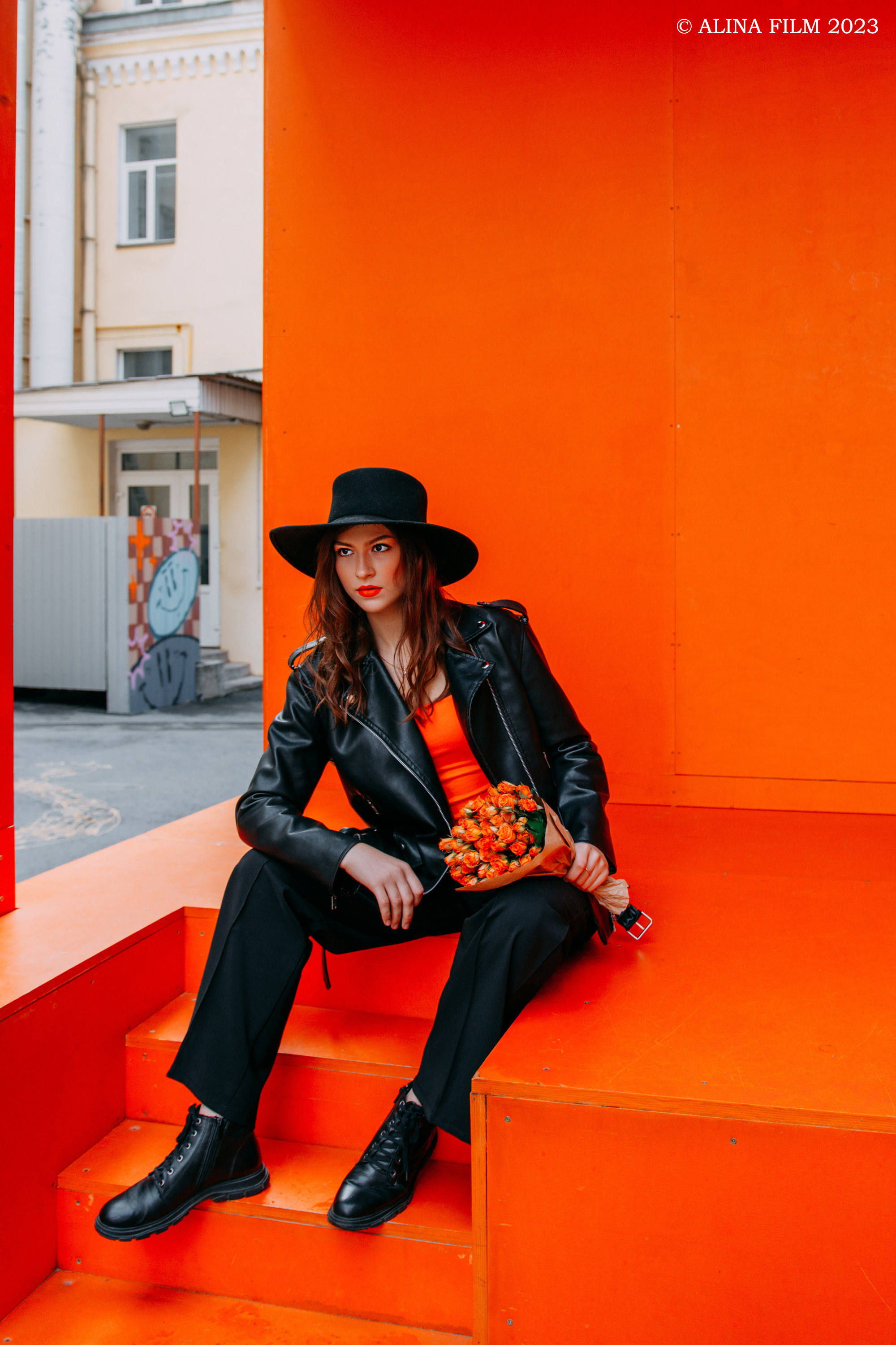 Оранжевое настроение. Фотограф в Санкт-Петербурге Alina Film
