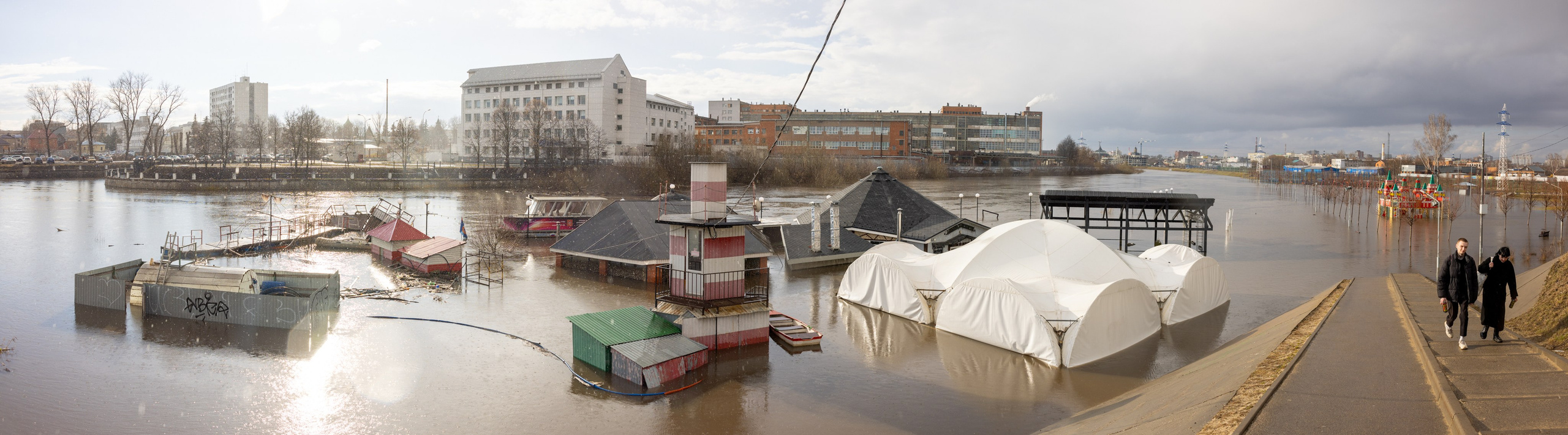 Паводок на Оке. Фотограф в Туле Крупский АнДРей. Фотостудия «КАДР71» в Туле