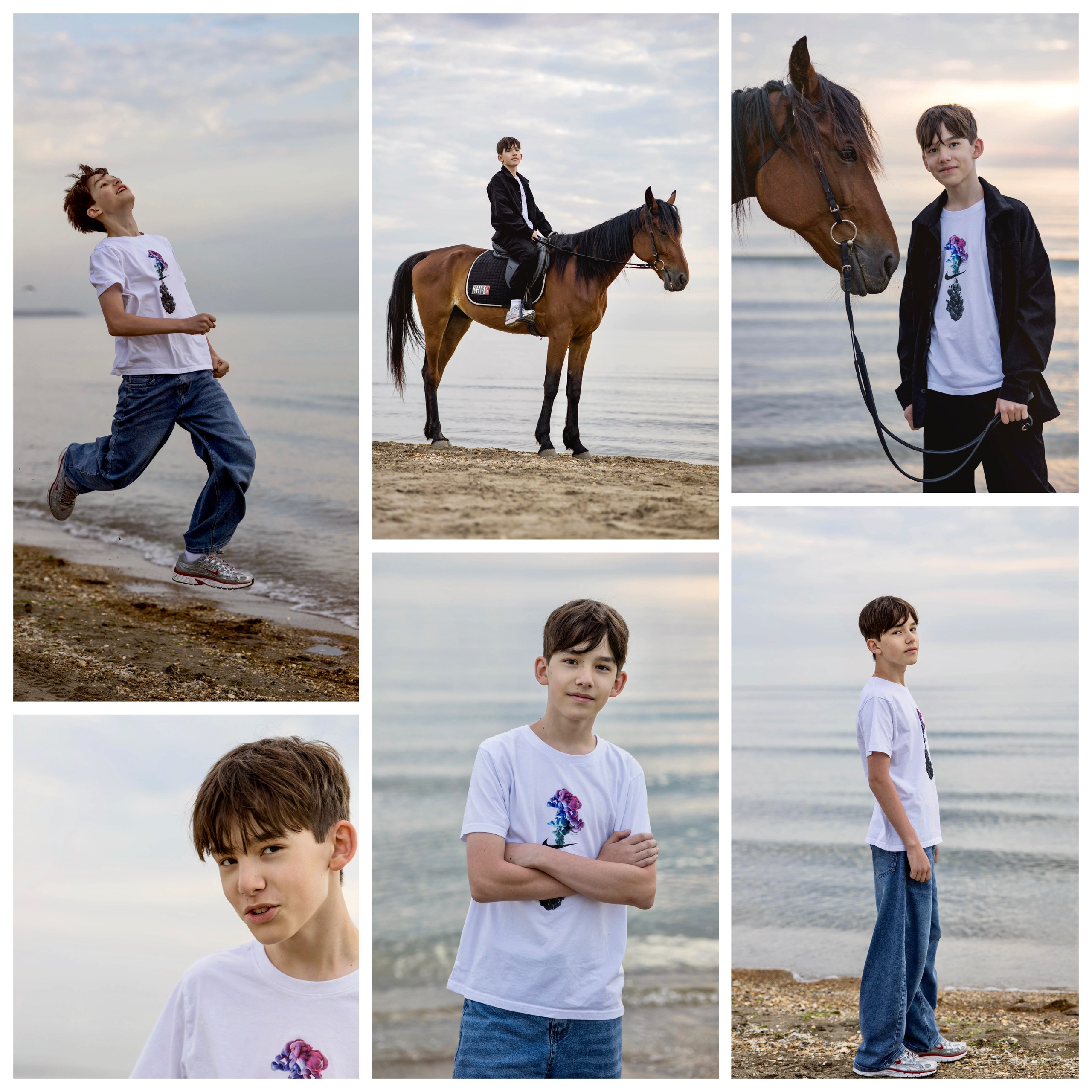 Конная фотосессия на море. Фотограф Дагестан | Лошади | Этноплатья | Туры