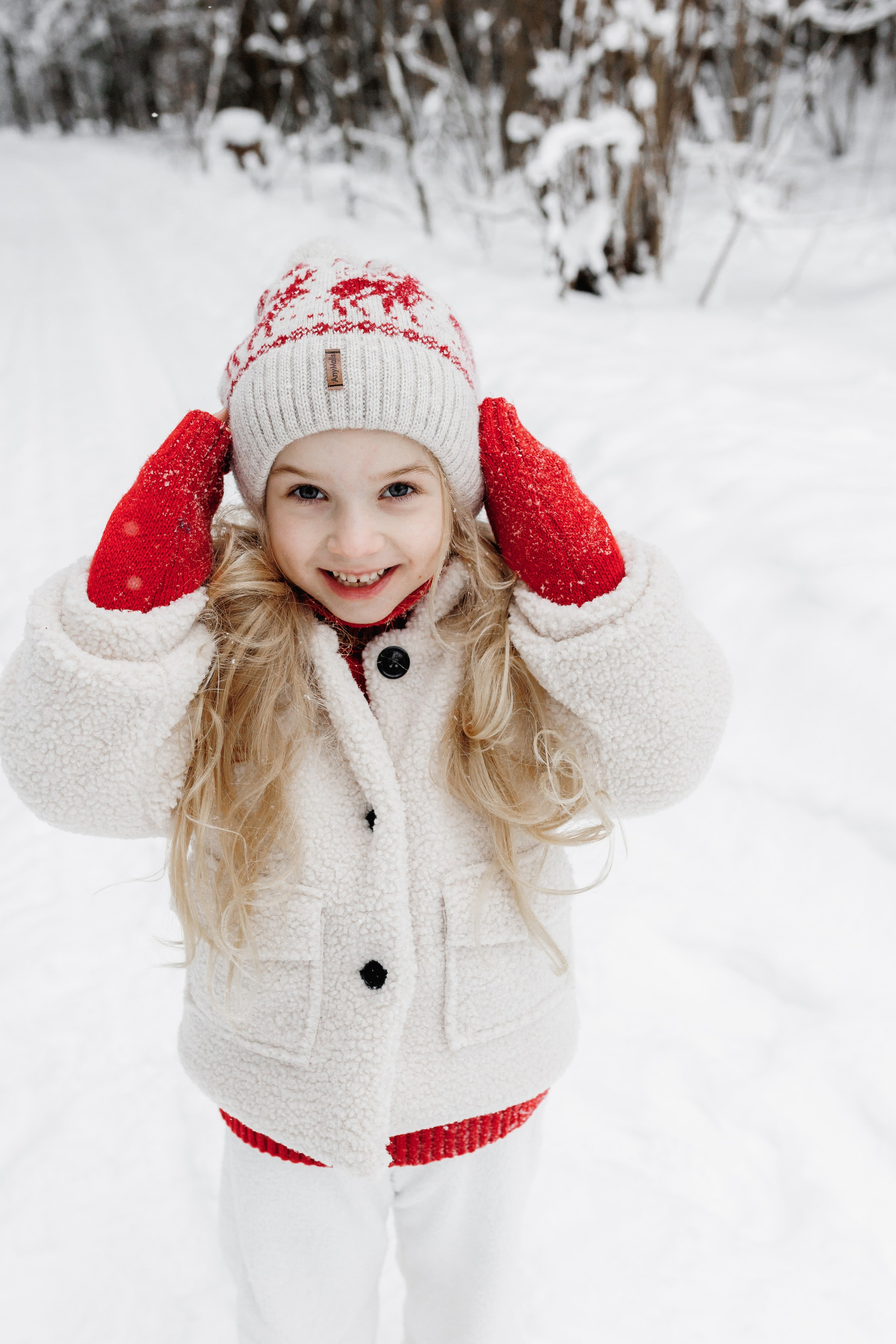 Зимняя фотосессия в лесу. Свадебный и семейный фотограф Витебск, Минск, Андрей Павлов