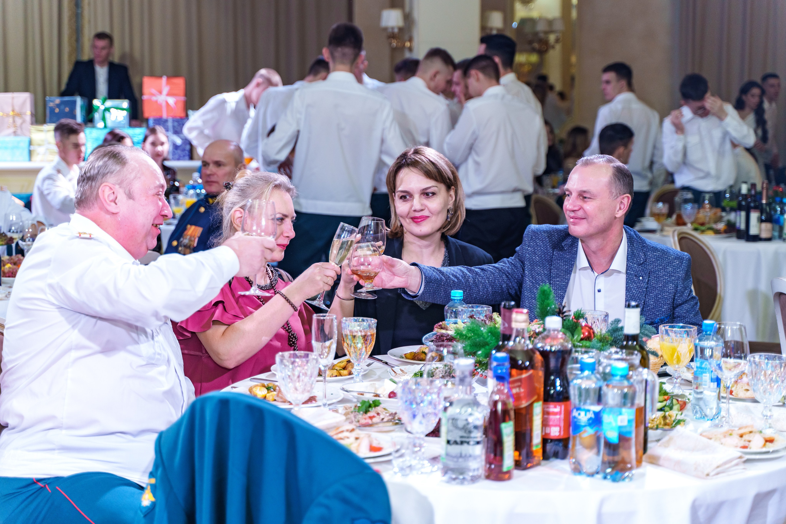 Фотосъемка выпуска военной академии и вручение дипломов