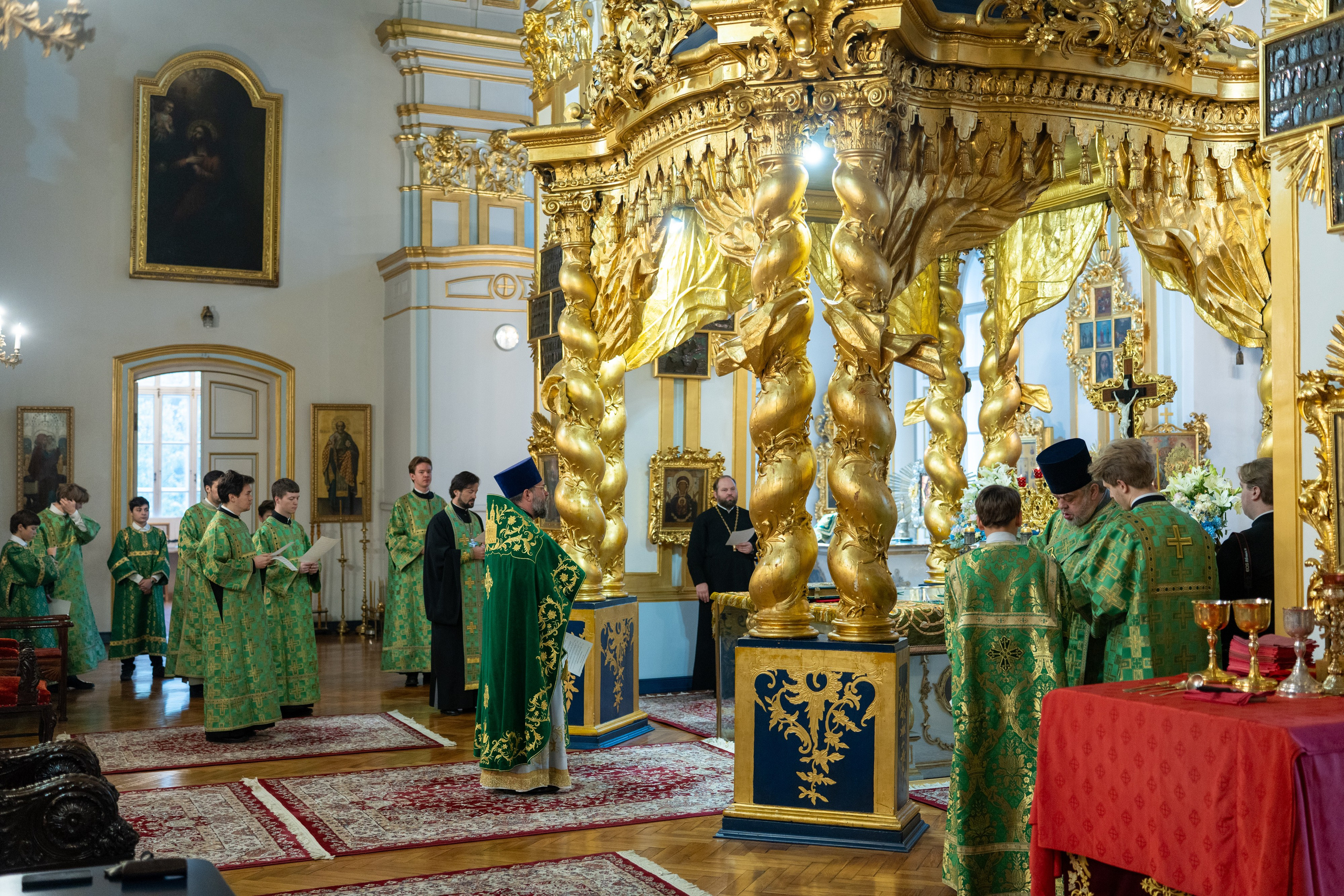 Неделя 18-я по Пятидесятнице, по Воздвижении. Отдание праздника Воздвижения Животворящего Креста Господня. НИКОЛО-БОГОЯВЛЕНСКИЙ МОРСКОЙ СОБОР