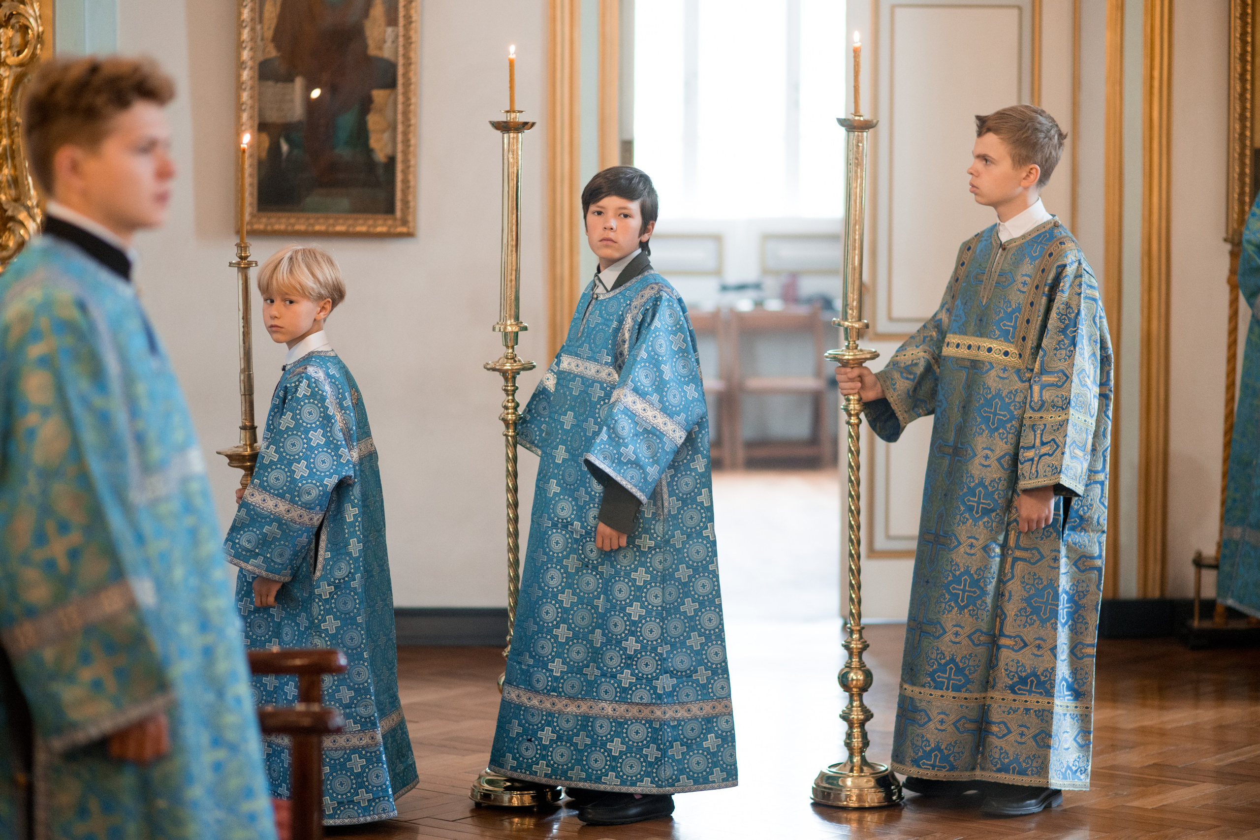 Неделя 13-я по Пятидесятнице. Попразднство Успения Пресвятой Богородицы. Мч. Мирона пресвитера (250). НИКОЛО-БОГОЯВЛЕНСКИЙ МОРСКОЙ СОБОР