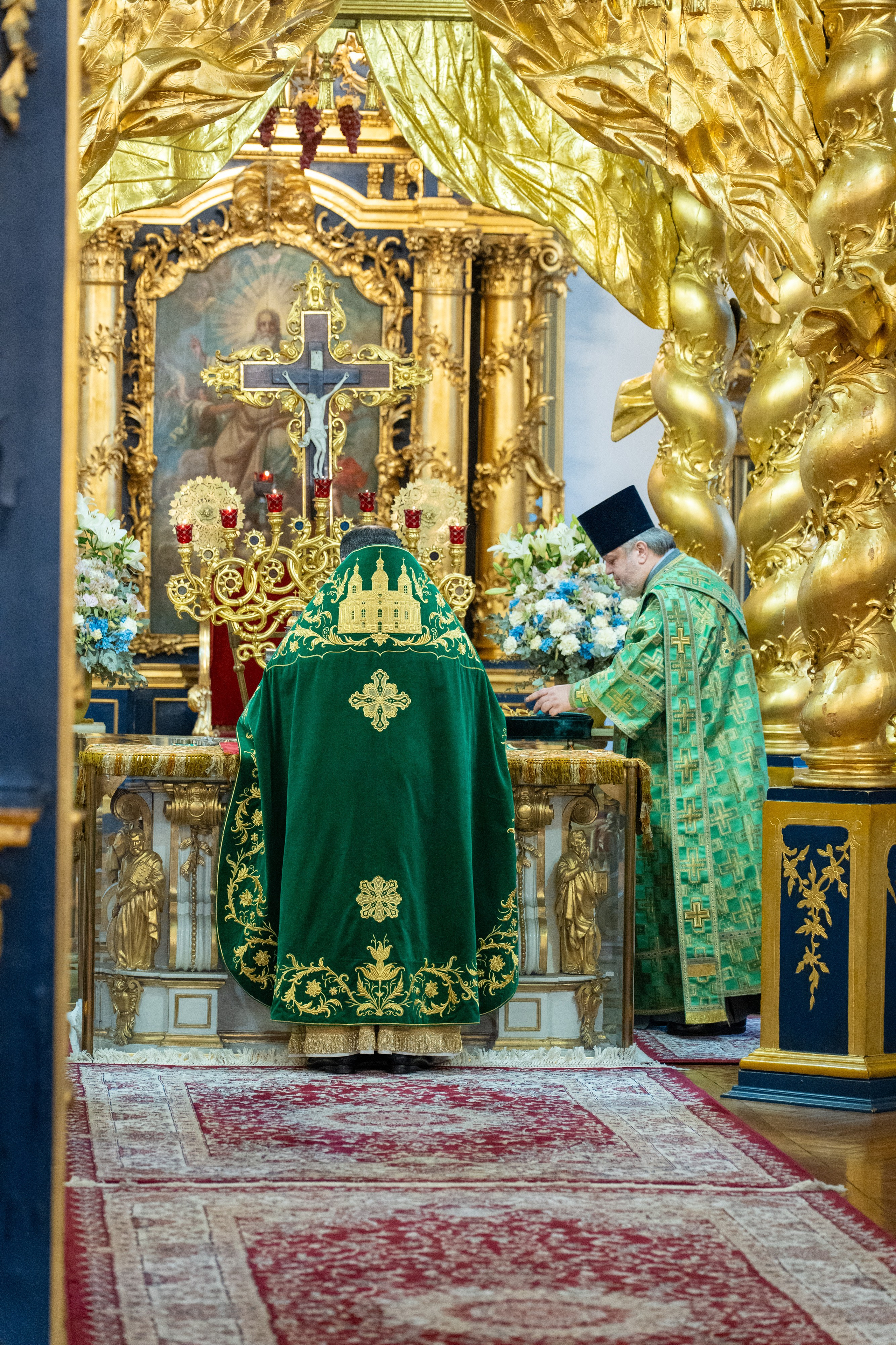 Неделя 18-я по Пятидесятнице, по Воздвижении. Отдание праздника Воздвижения Животворящего Креста Господня. НИКОЛО-БОГОЯВЛЕНСКИЙ МОРСКОЙ СОБОР