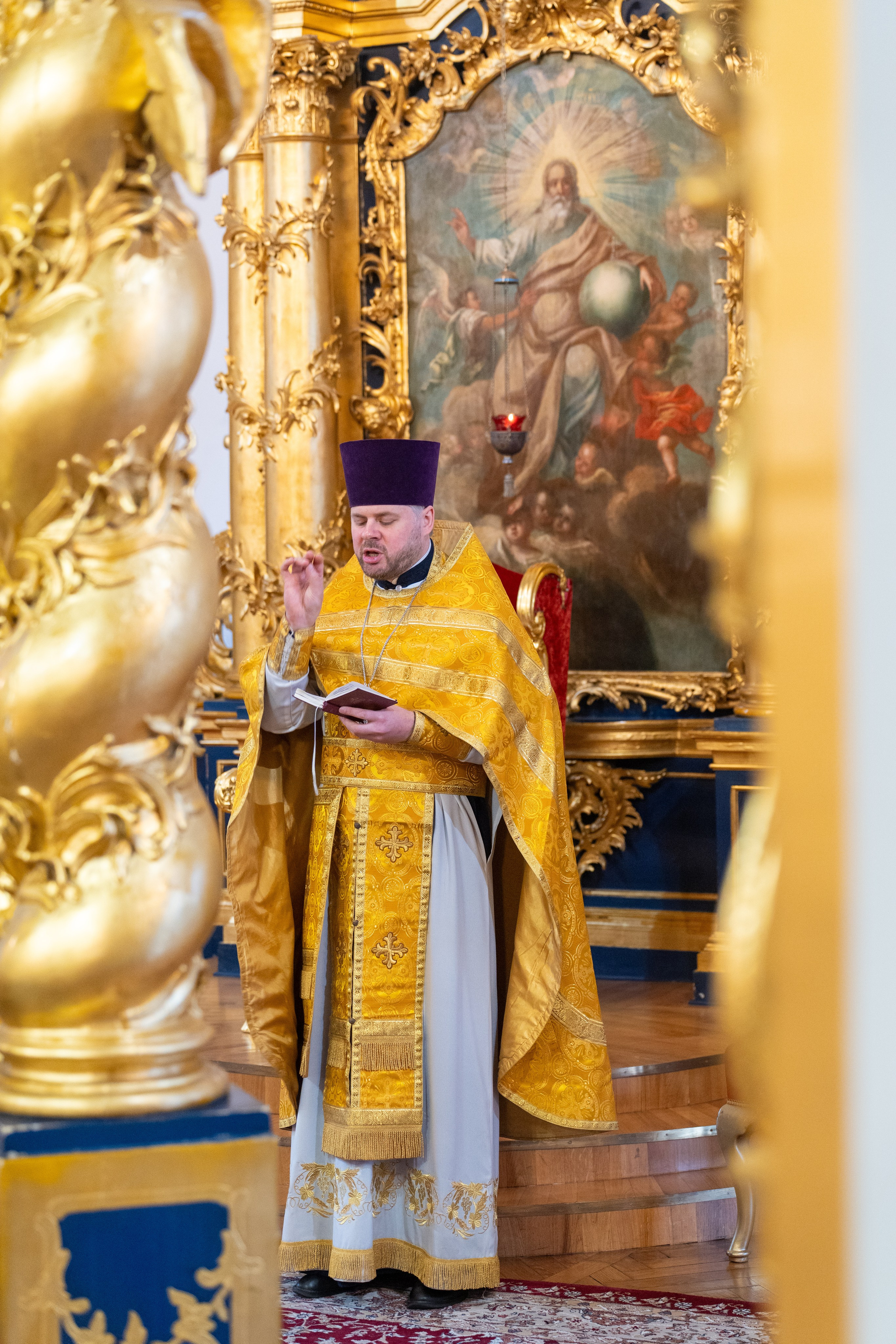 Неделя 19-я по Пятидесятнице. Прпп. схимонаха Кирилла и схимонахини Марии, родителей прп. Сергия Радонежского. НИКОЛО-БОГОЯВЛЕНСКИЙ МОРСКОЙ СОБОР