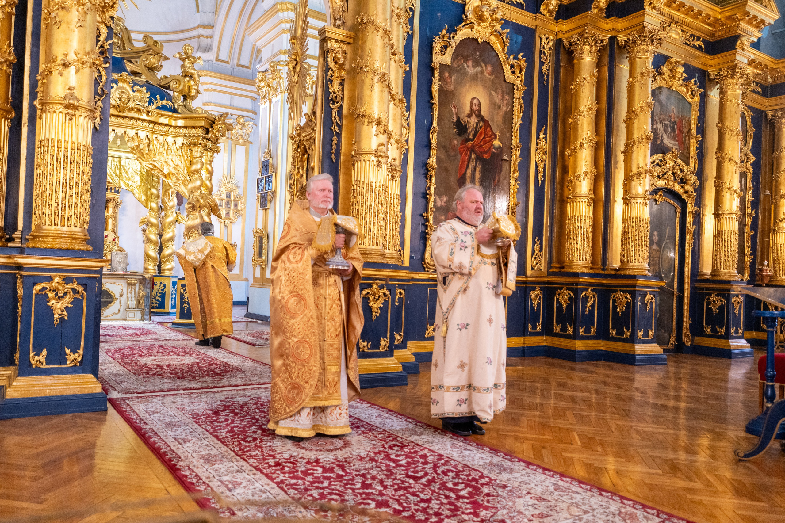 Неделя 16-я по Пятидесятнице, пред Воздвижением. Предпразднство Рождества Пресвятой Богородицы. Мч. Созонта. НИКОЛО-БОГОЯВЛЕНСКИЙ МОРСКОЙ СОБОР