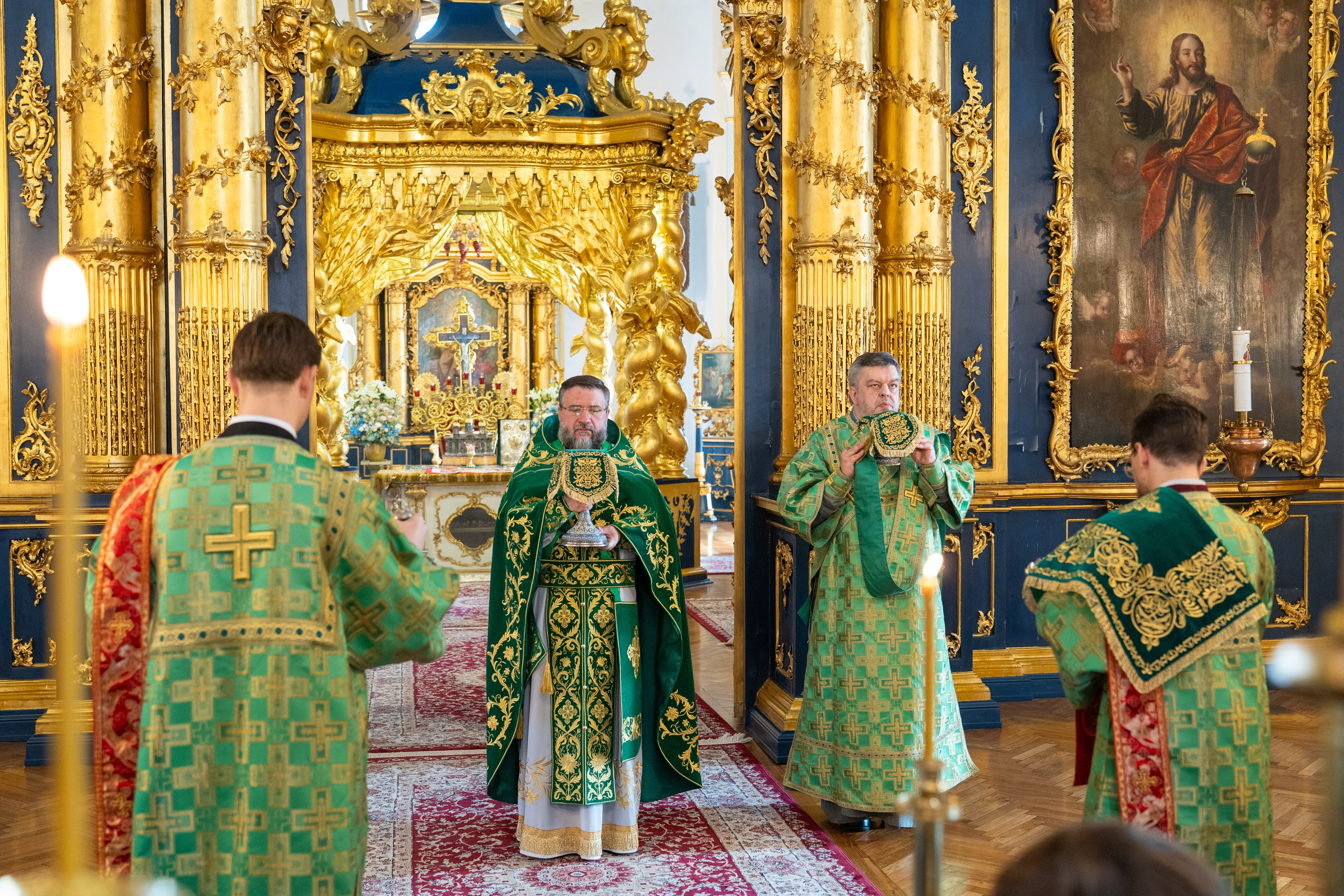 Неделя 18-я по Пятидесятнице, по Воздвижении. Отдание праздника Воздвижения Животворящего Креста Господня. НИКОЛО-БОГОЯВЛЕНСКИЙ МОРСКОЙ СОБОР
