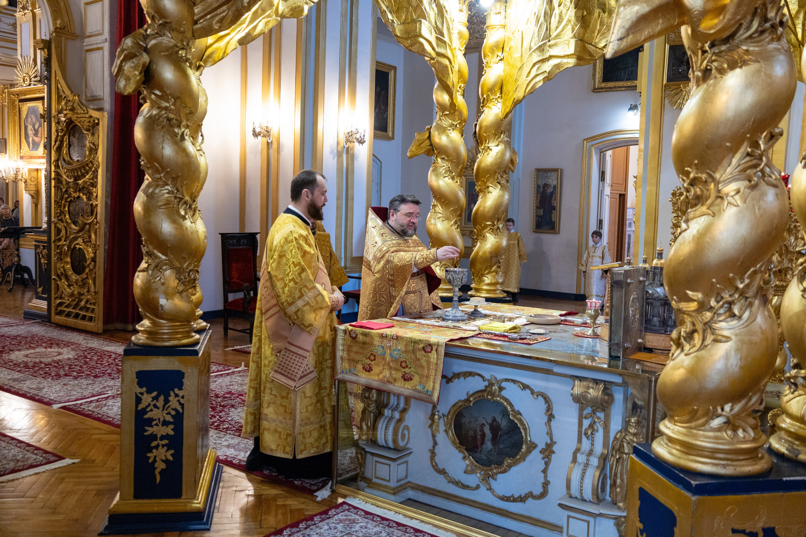 НЕДЕЛЯ 3-Я ПО ПЯТИДЕСЯТНИЦЕ. ВСЕХ СВЯТЫХ САНКТ-ПЕТЕРБУРГСКОЙ МИТРОПОЛИИ. НИКОЛО-БОГОЯВЛЕНСКИЙ МОРСКОЙ СОБОР