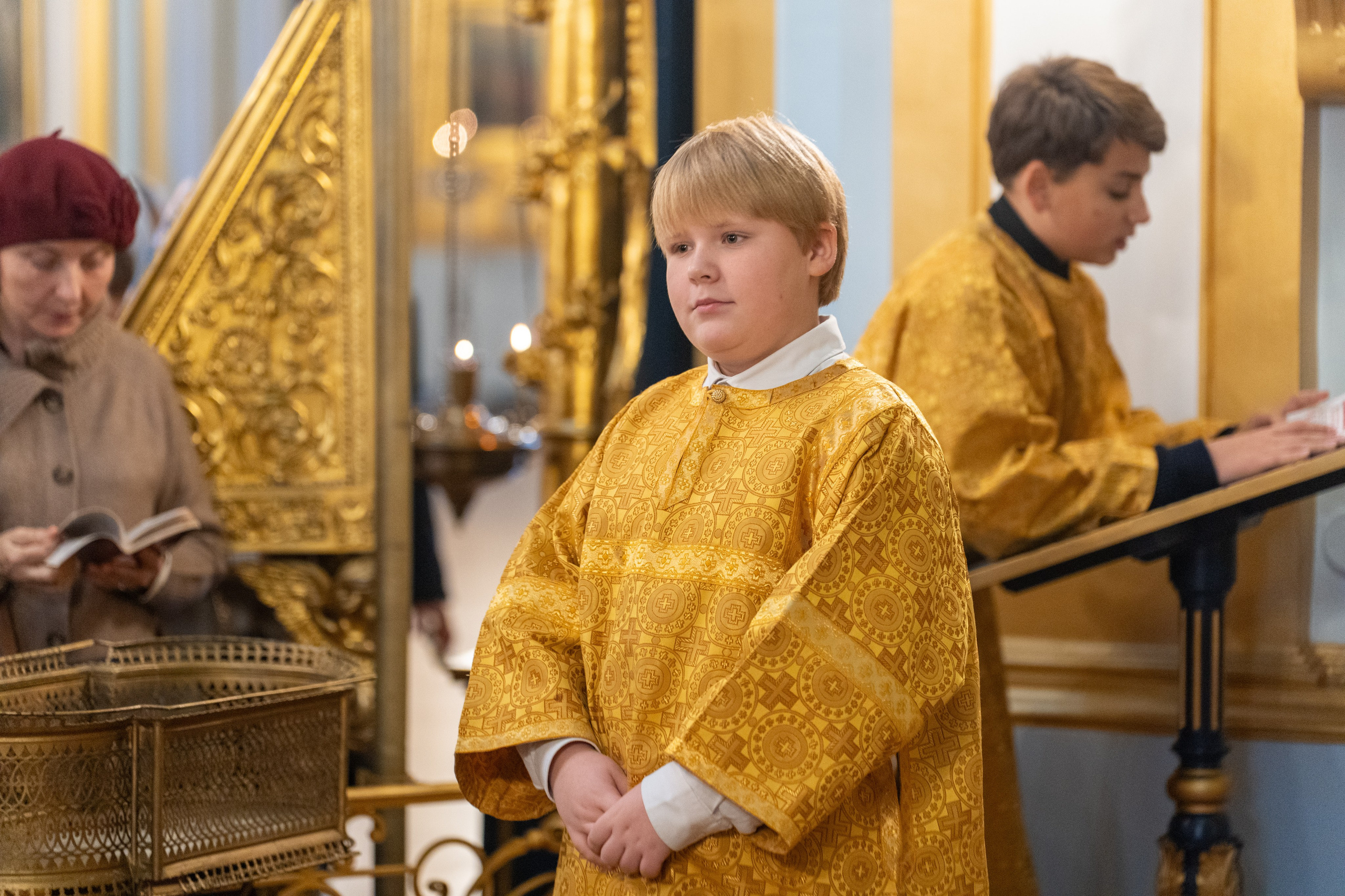 Неделя 19-я по Пятидесятнице. Прпп. схимонаха Кирилла и схимонахини Марии, родителей прп. Сергия Радонежского. НИКОЛО-БОГОЯВЛЕНСКИЙ МОРСКОЙ СОБОР