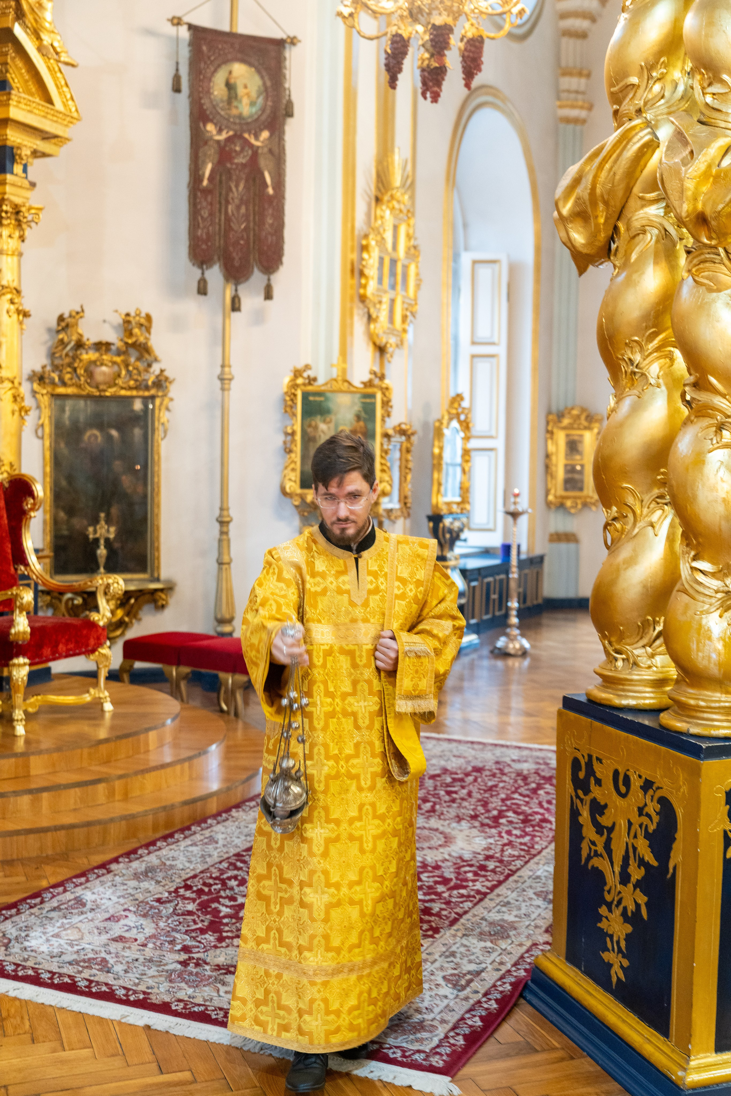 Неделя 19-я по Пятидесятнице. Прпп. схимонаха Кирилла и схимонахини Марии, родителей прп. Сергия Радонежского. НИКОЛО-БОГОЯВЛЕНСКИЙ МОРСКОЙ СОБОР