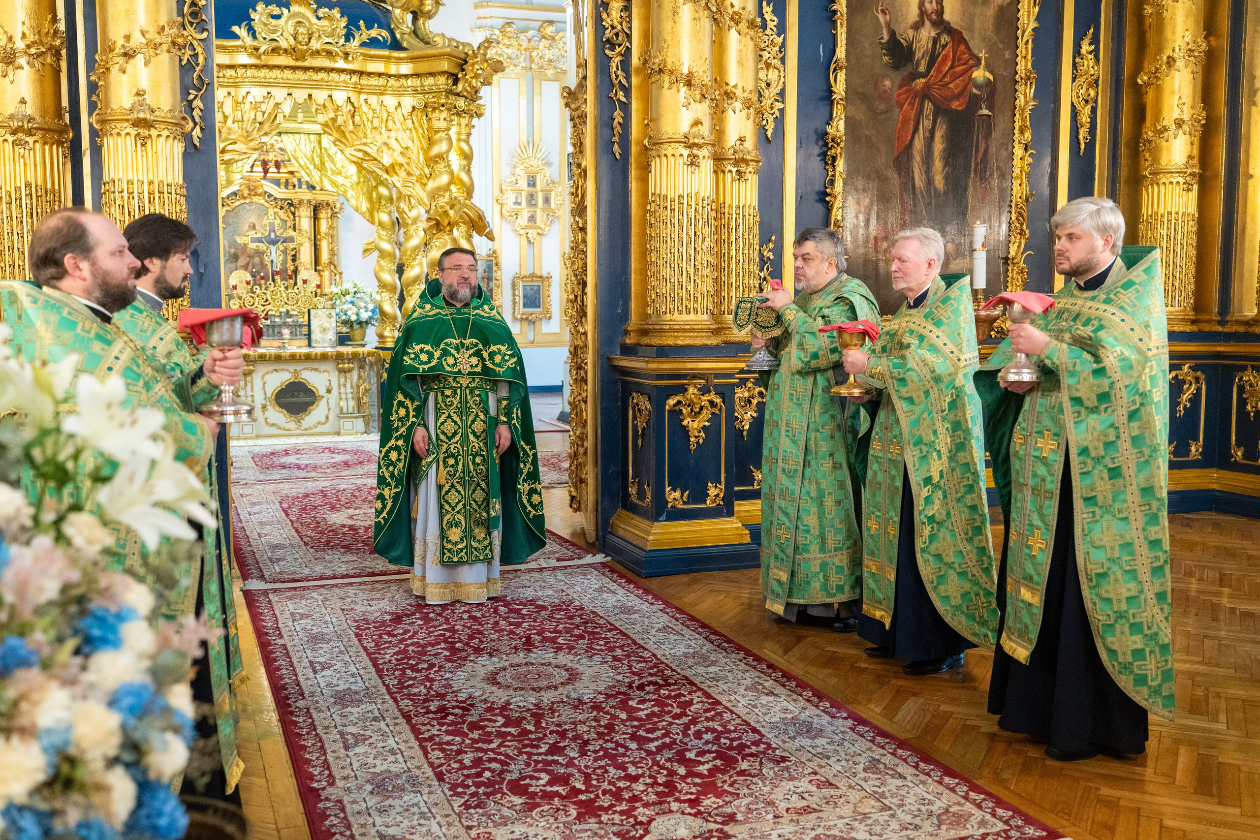 Неделя 18-я по Пятидесятнице, по Воздвижении. Отдание праздника Воздвижения Животворящего Креста Господня. НИКОЛО-БОГОЯВЛЕНСКИЙ МОРСКОЙ СОБОР