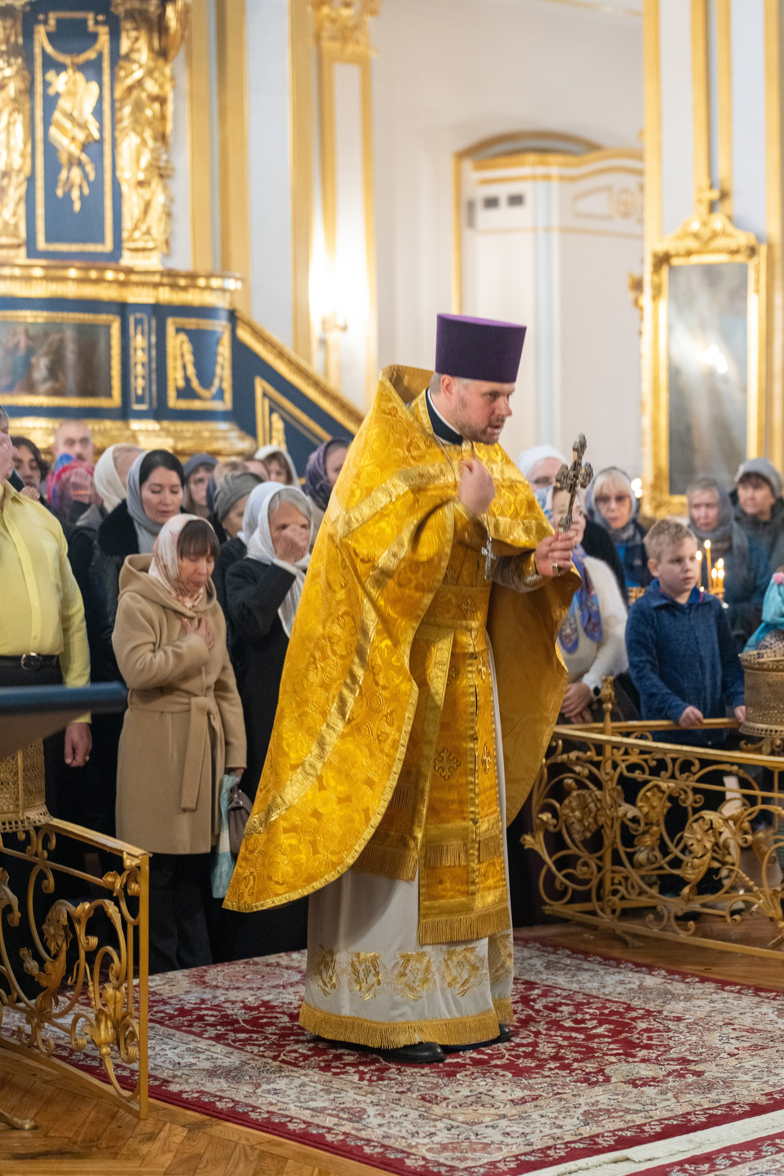 Неделя 19-я по Пятидесятнице. Прпп. схимонаха Кирилла и схимонахини Марии, родителей прп. Сергия Радонежского. НИКОЛО-БОГОЯВЛЕНСКИЙ МОРСКОЙ СОБОР