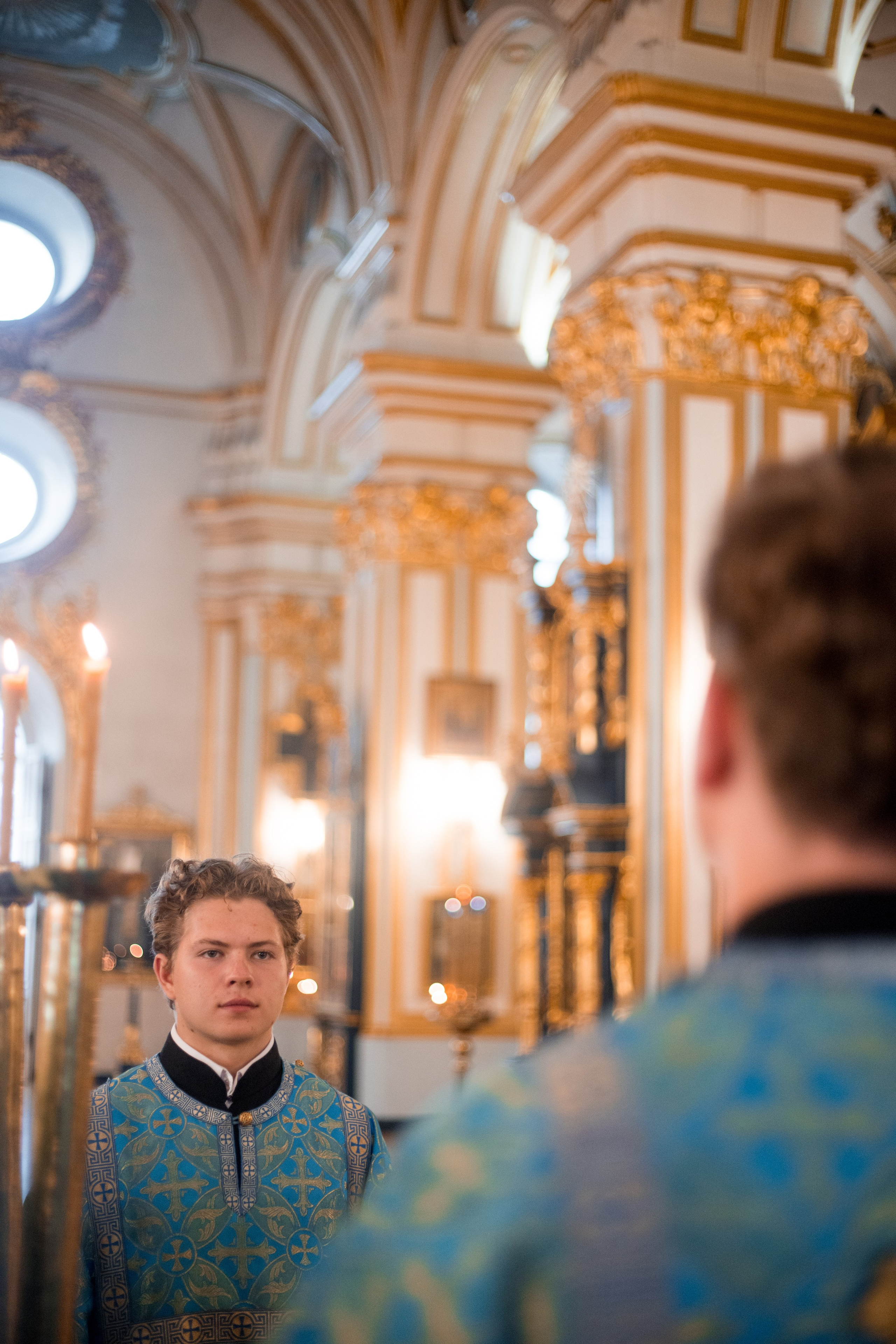 Неделя 13-я по Пятидесятнице. Попразднство Успения Пресвятой Богородицы. Мч. Мирона пресвитера (250). НИКОЛО-БОГОЯВЛЕНСКИЙ МОРСКОЙ СОБОР