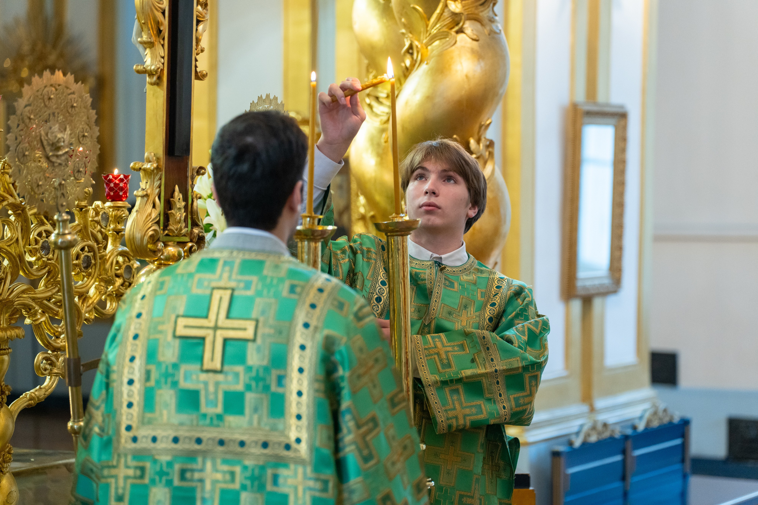 Неделя 18-я по Пятидесятнице, по Воздвижении. Отдание праздника Воздвижения Животворящего Креста Господня. НИКОЛО-БОГОЯВЛЕНСКИЙ МОРСКОЙ СОБОР