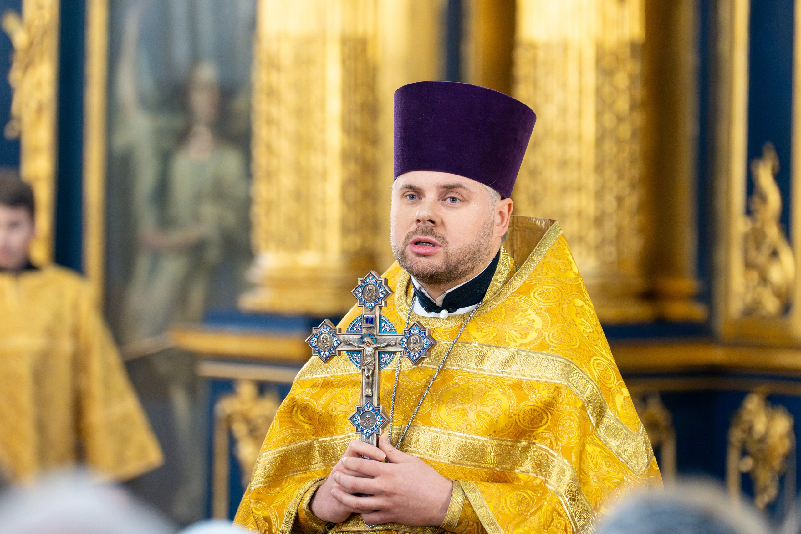 Неделя 19-я по Пятидесятнице. Прпп. схимонаха Кирилла и схимонахини Марии, родителей прп. Сергия Радонежского. НИКОЛО-БОГОЯВЛЕНСКИЙ МОРСКОЙ СОБОР