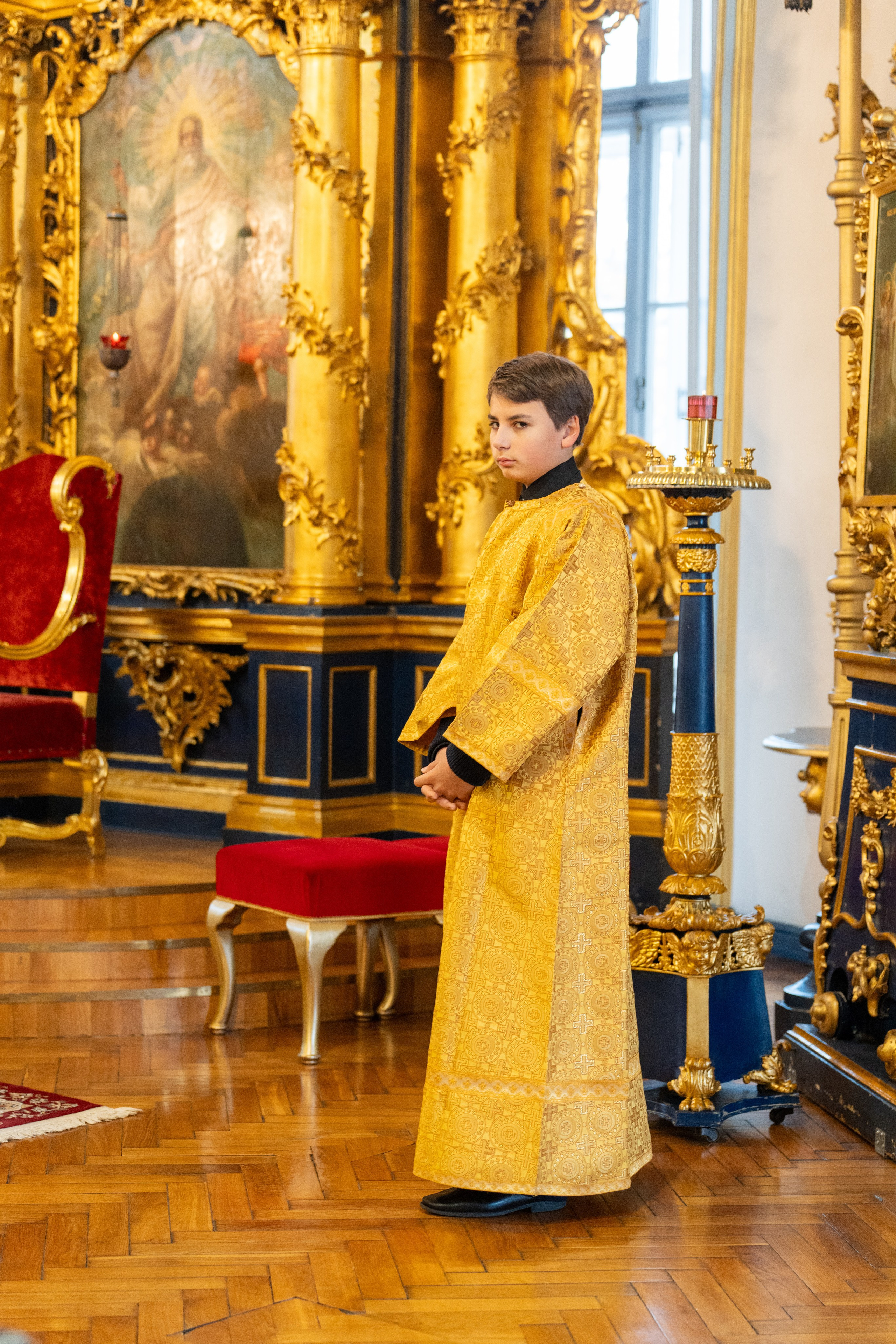 Неделя 19-я по Пятидесятнице. Прпп. схимонаха Кирилла и схимонахини Марии, родителей прп. Сергия Радонежского. НИКОЛО-БОГОЯВЛЕНСКИЙ МОРСКОЙ СОБОР