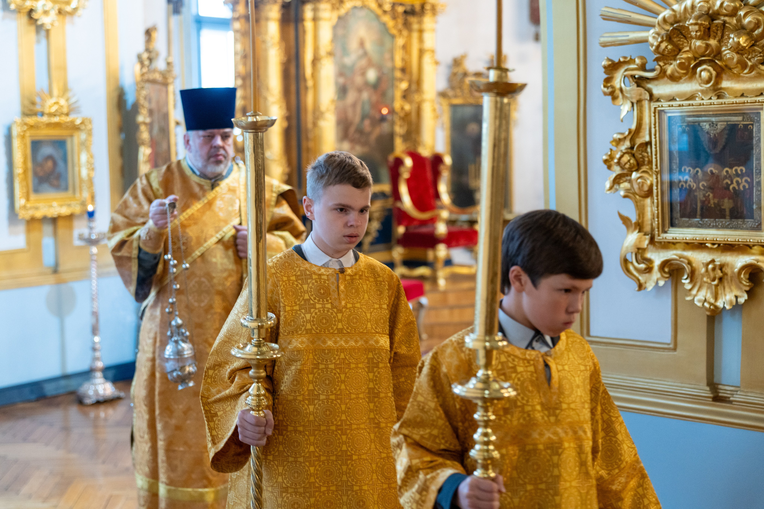 Неделя 16-я по Пятидесятнице, пред Воздвижением. Предпразднство Рождества Пресвятой Богородицы. Мч. Созонта. НИКОЛО-БОГОЯВЛЕНСКИЙ МОРСКОЙ СОБОР