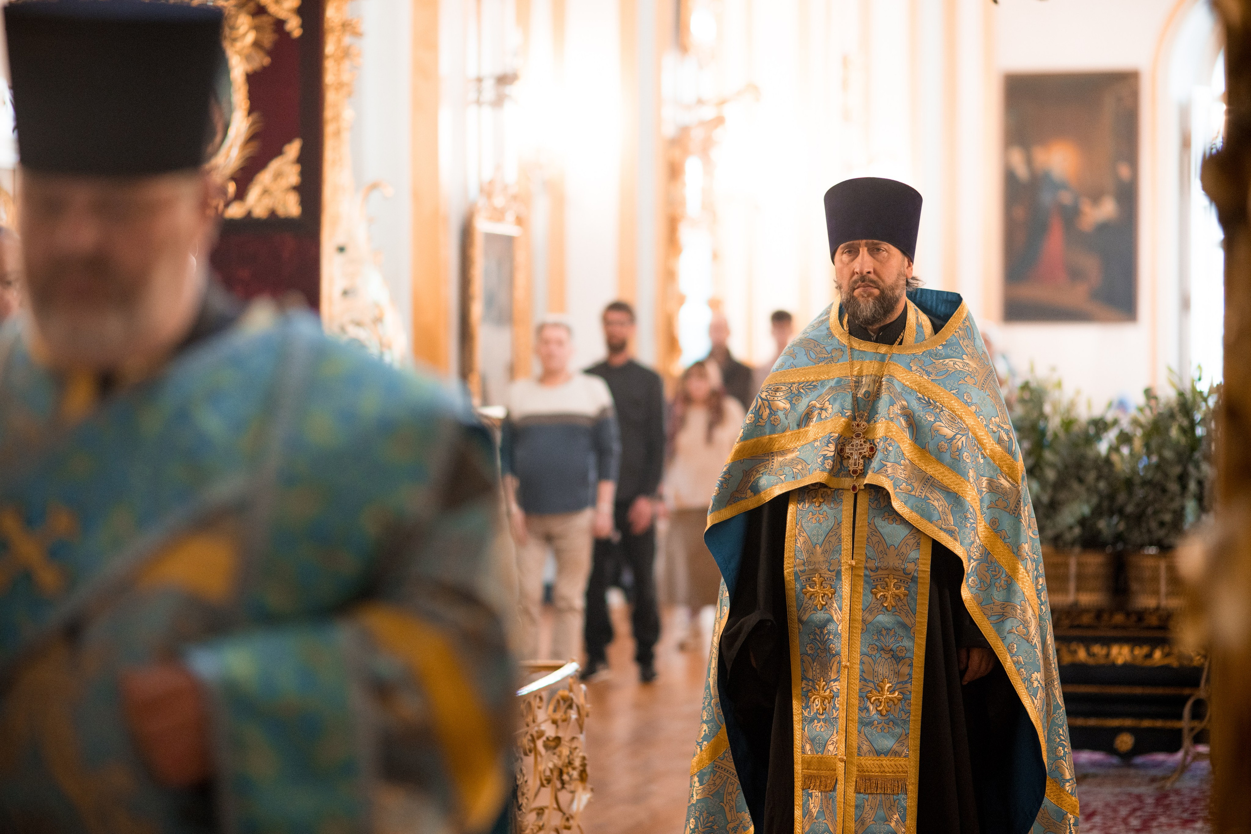 Неделя 13-я по Пятидесятнице. Попразднство Успения Пресвятой Богородицы. Мч. Мирона пресвитера (250). НИКОЛО-БОГОЯВЛЕНСКИЙ МОРСКОЙ СОБОР
