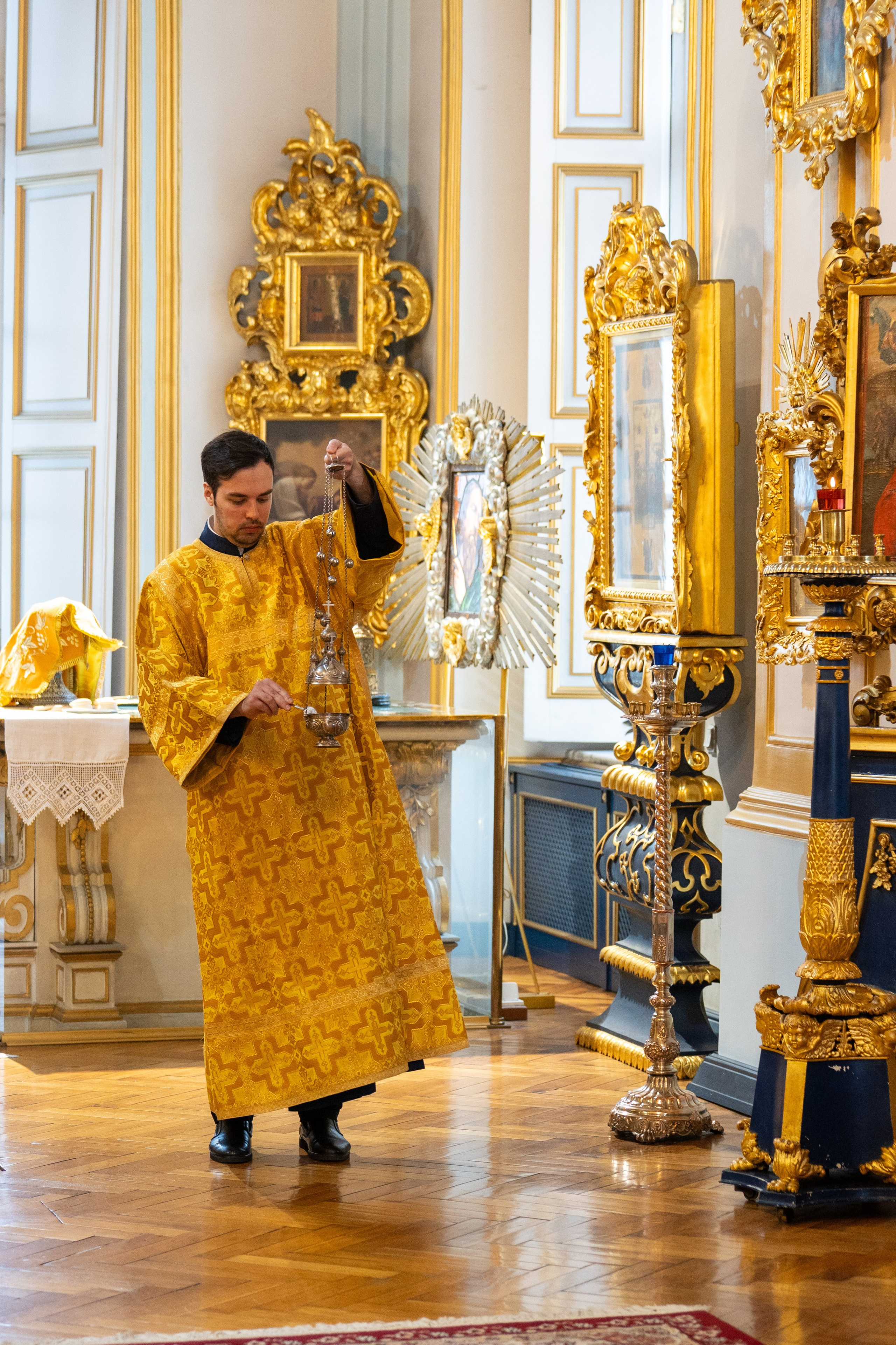 Неделя 19-я по Пятидесятнице. Прпп. схимонаха Кирилла и схимонахини Марии, родителей прп. Сергия Радонежского. НИКОЛО-БОГОЯВЛЕНСКИЙ МОРСКОЙ СОБОР