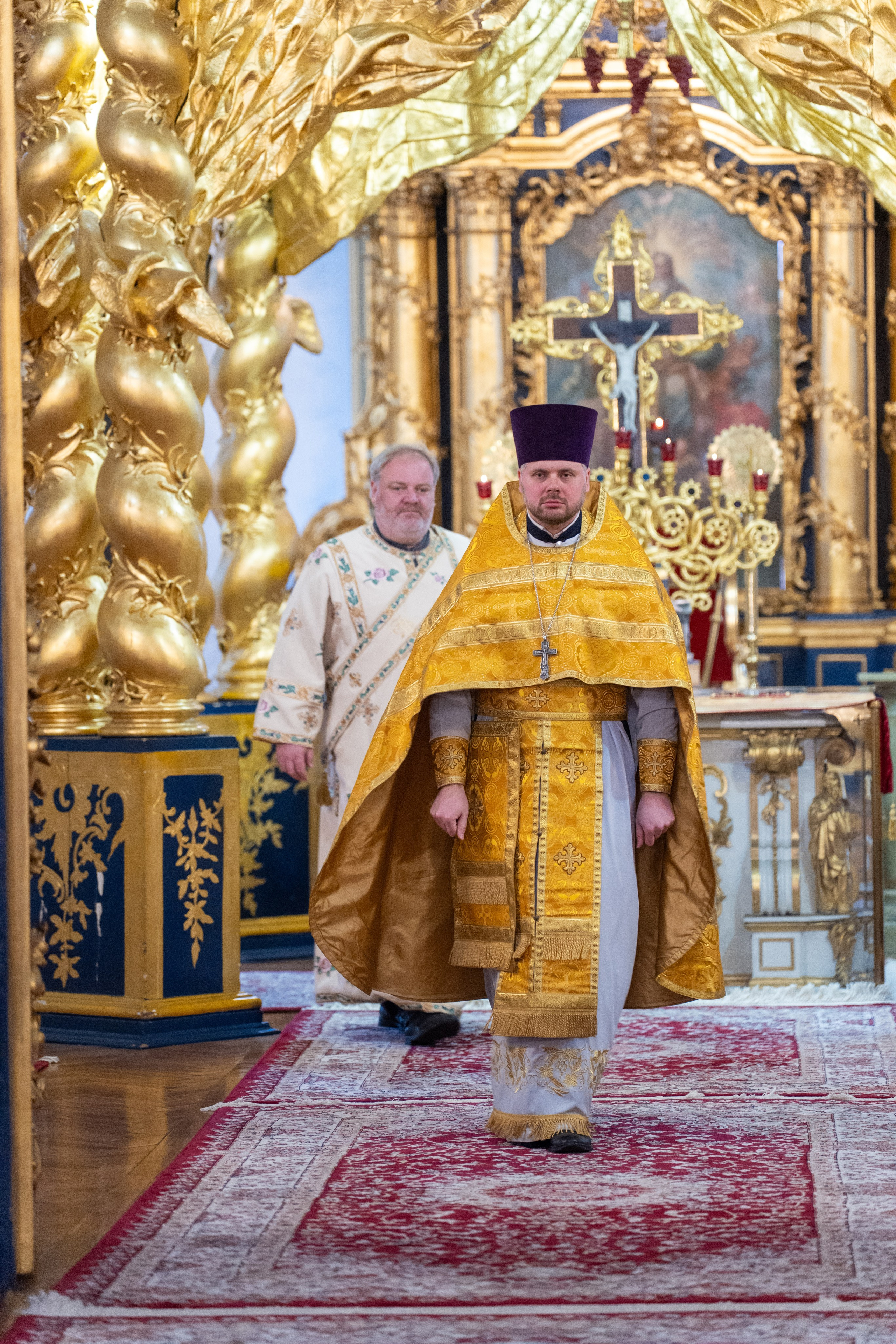 Неделя 19-я по Пятидесятнице. Прпп. схимонаха Кирилла и схимонахини Марии, родителей прп. Сергия Радонежского. НИКОЛО-БОГОЯВЛЕНСКИЙ МОРСКОЙ СОБОР