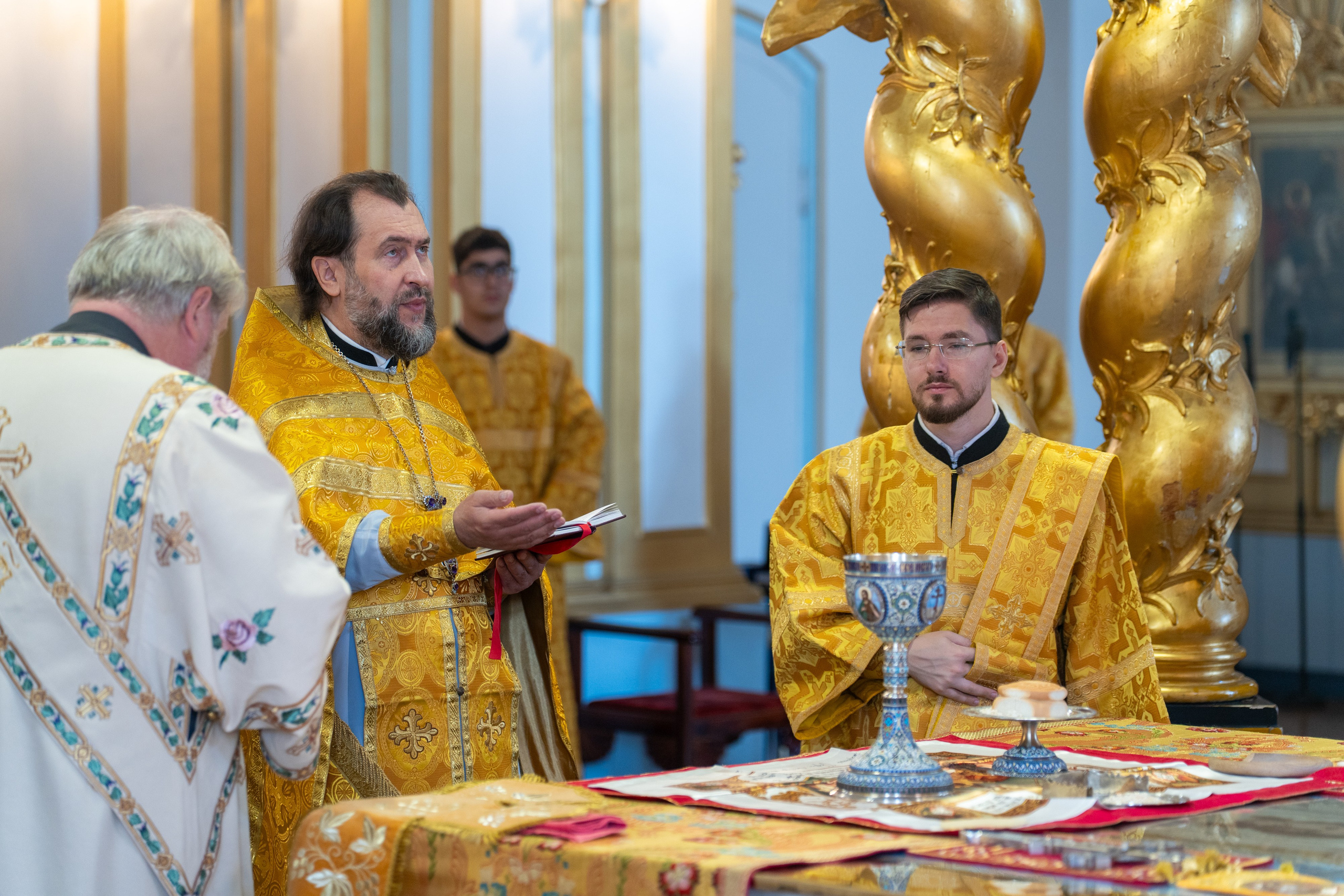 Неделя 15-я по Пятидесятнице. Перенесение мощей благоверных князя Петра и княгини Февронии Муромских, чудотворцев. НИКОЛО-БОГОЯВЛЕНСКИЙ МОРСКОЙ СОБОР