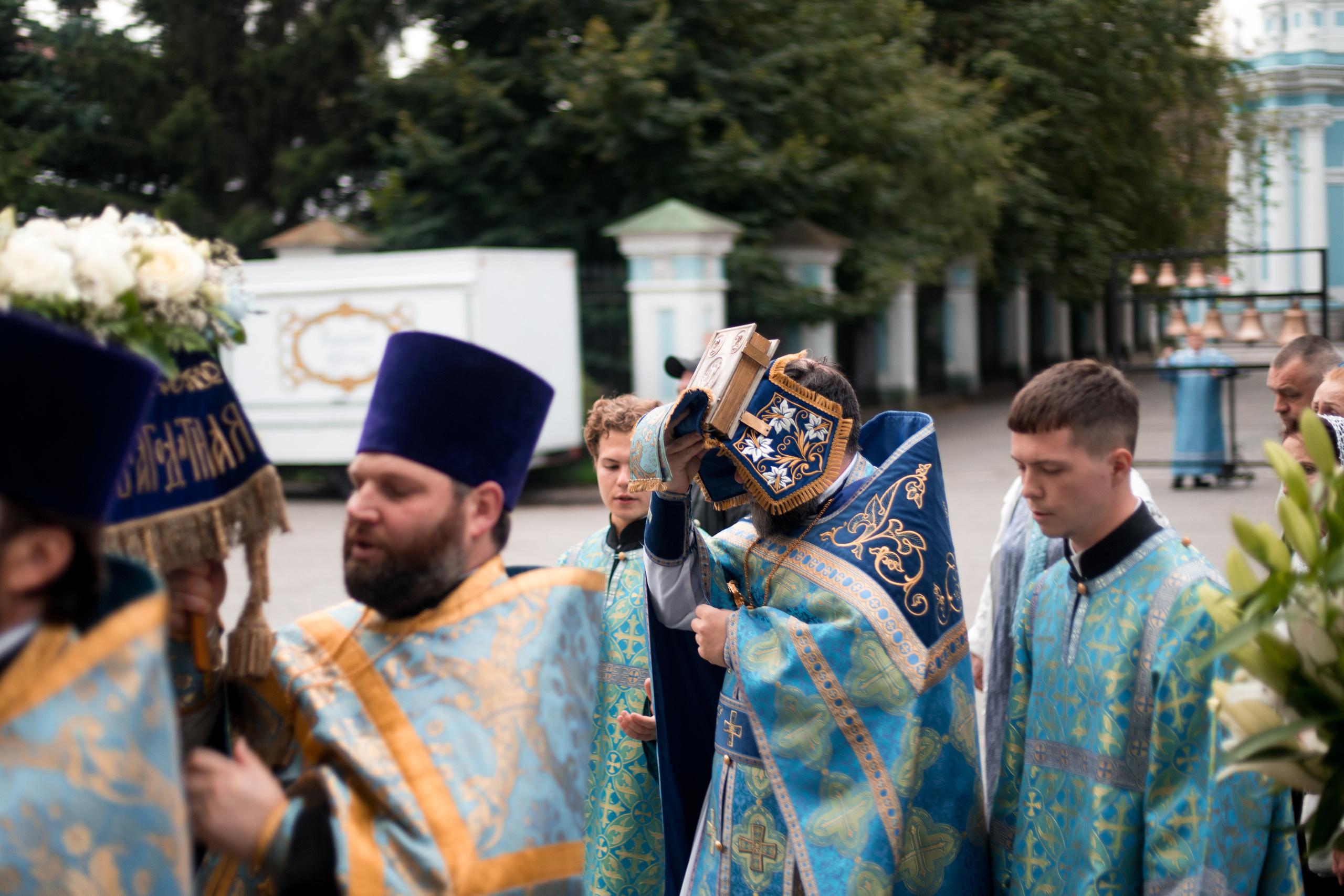 Погребение Божией Матери. НИКОЛО-БОГОЯВЛЕНСКИЙ МОРСКОЙ СОБОР