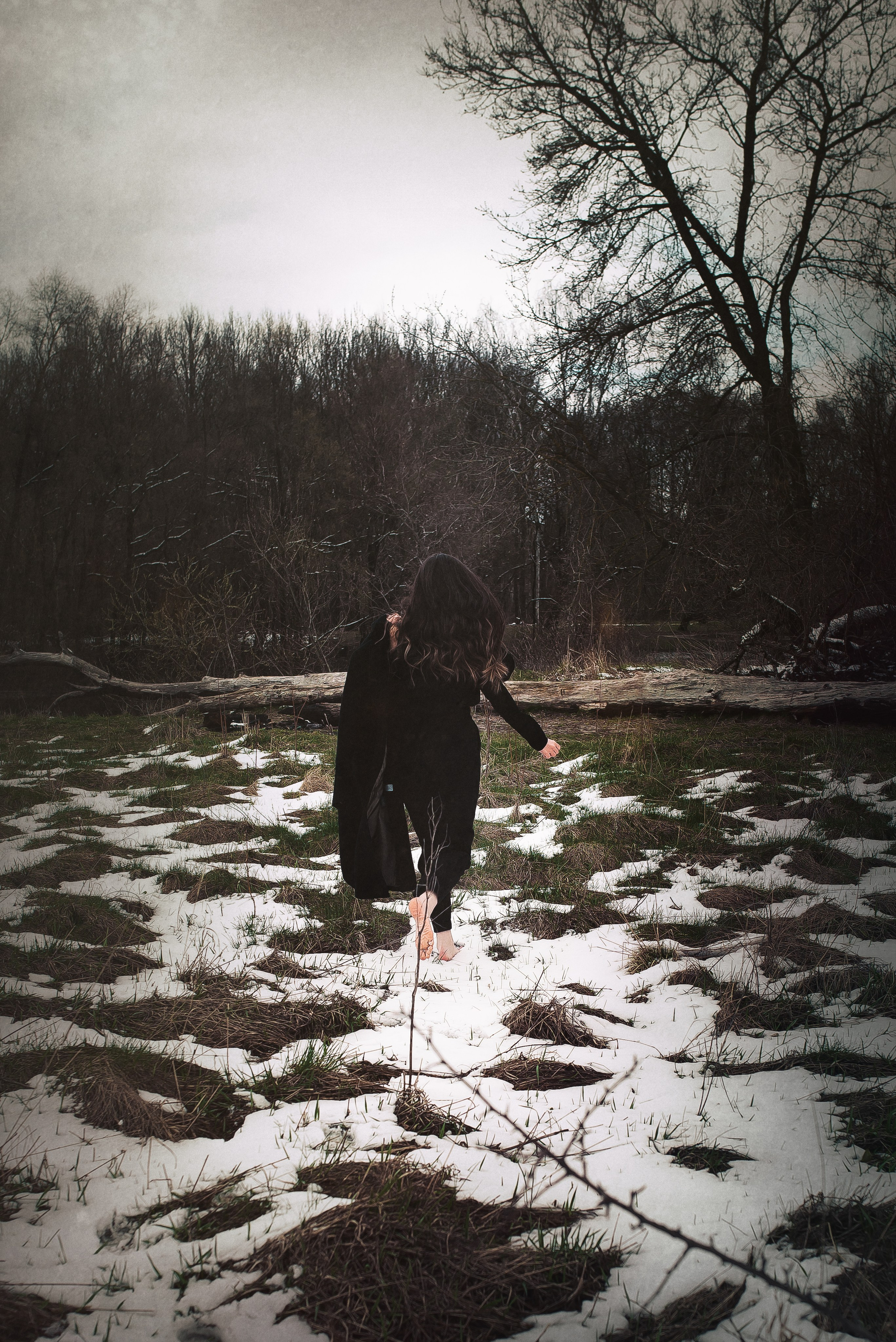 Фототерапия -Босиком по снегу. Женский фотограф Крещение Венчание Москва Брянск