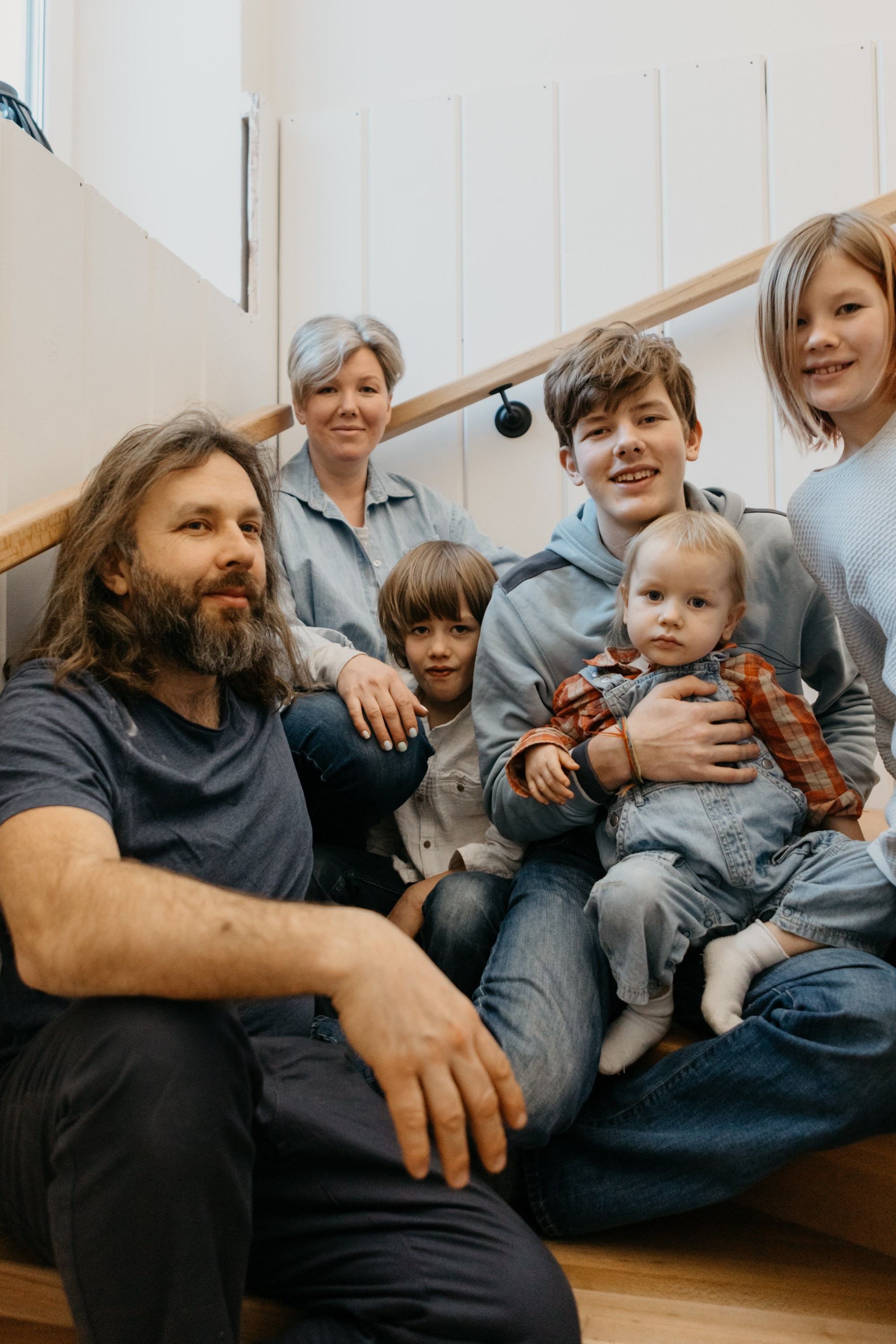 Рождественская Новогодняя Семейная Фотосессия дома. Семейный фотограф Маша Тимофеева | Москва