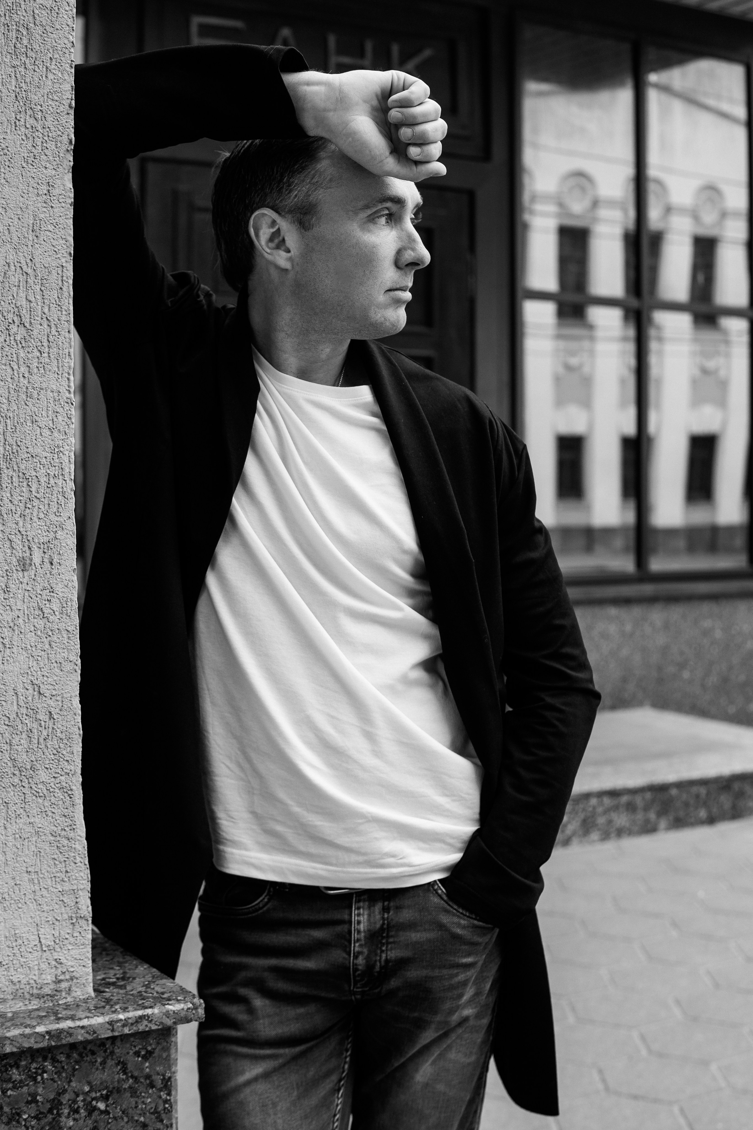 Мужская фотосессия в студии и на улице, подберем образ. Фотограф Алла Быкова