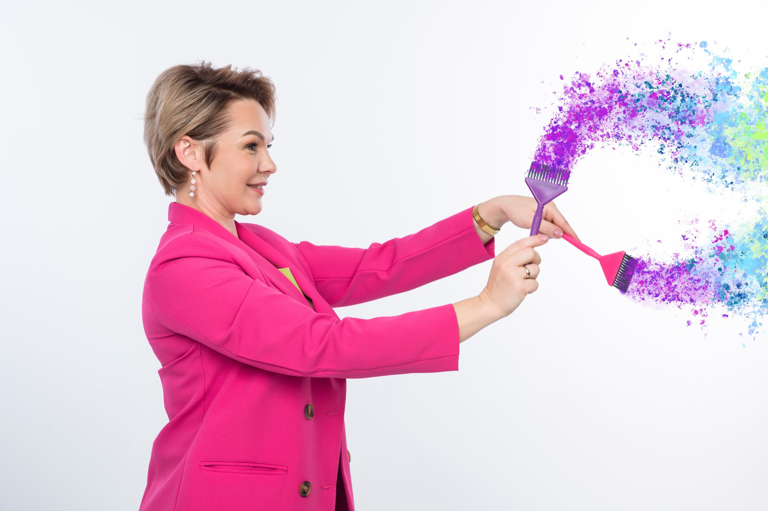 Татьяна Дёмина, парикмахер. Фотограф Зырянова Яна, Снежинск, Екатеринбург, Челябинск