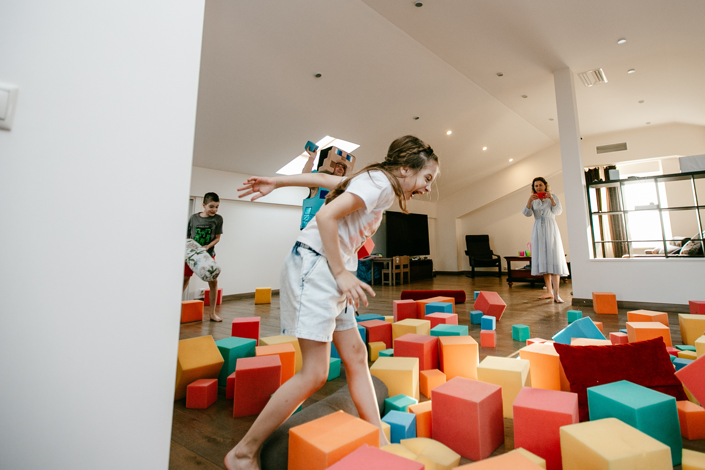 Детский праздник. Частный дом. Женский и репортажный фотограф Москва Натали Смирнова