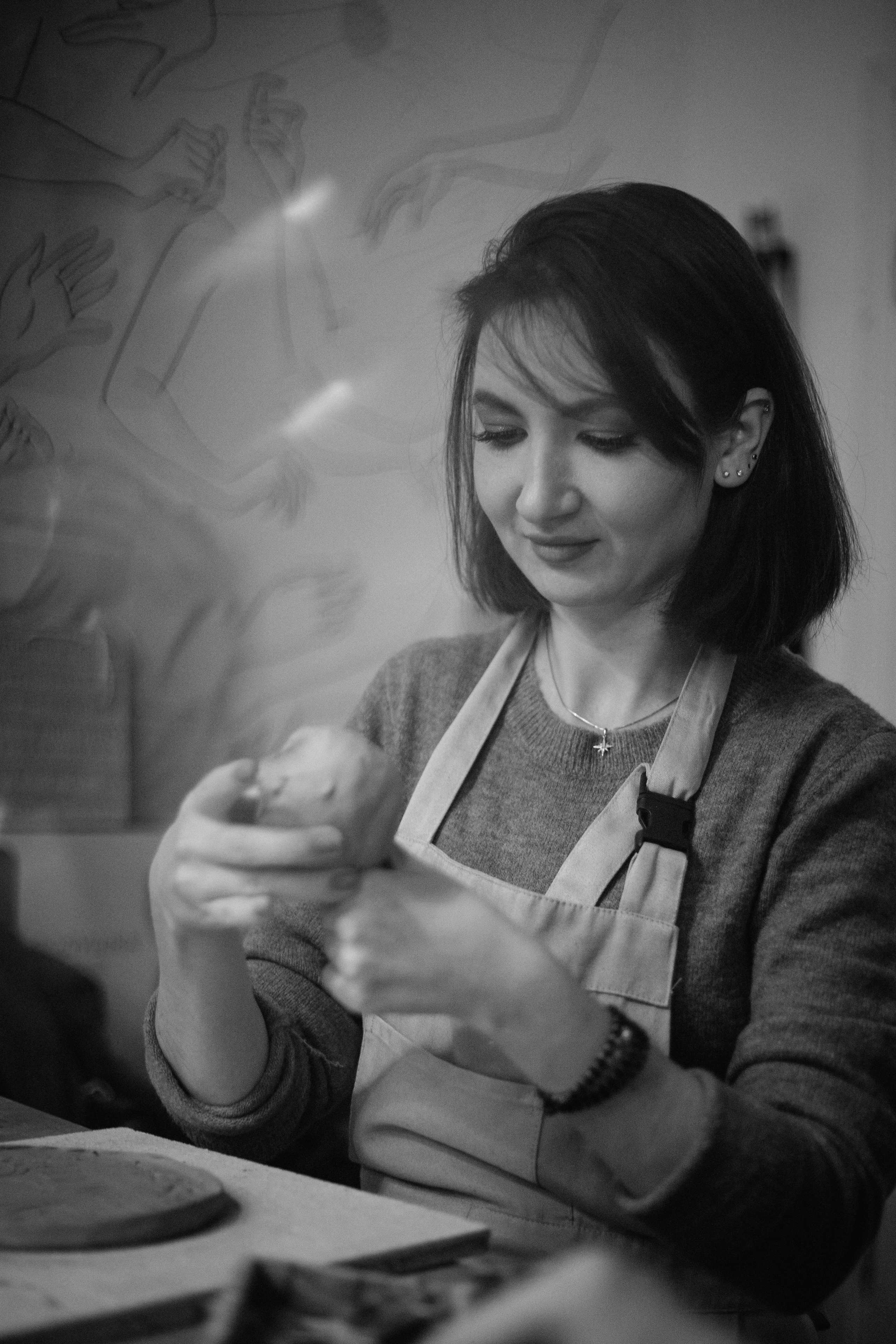 Мастер класс. Глина и руки. Женский и репортажный фотограф Москва Натали Смирнова