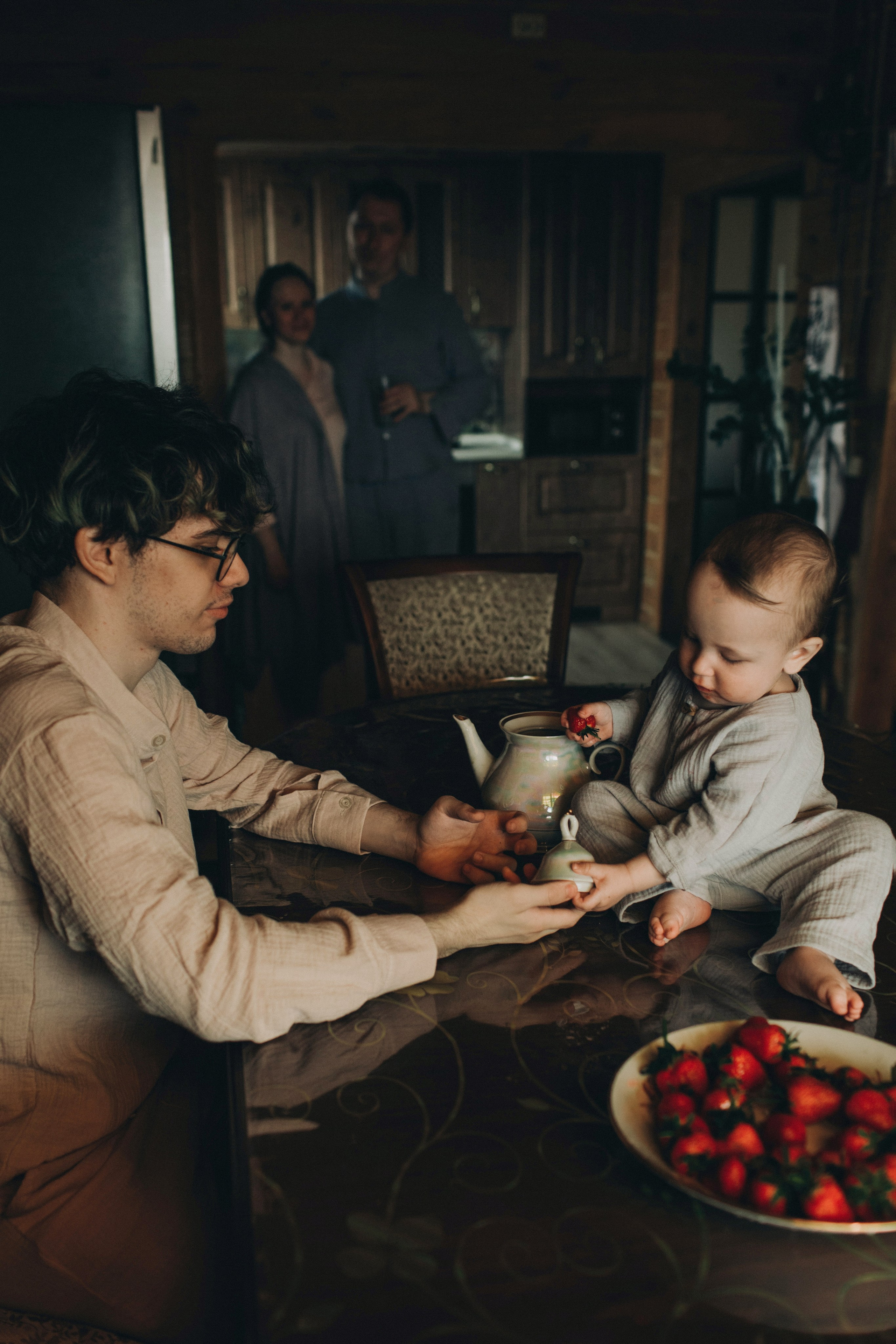 Дима, Леша, Ирина, Роман. Семейный фотограф Томск