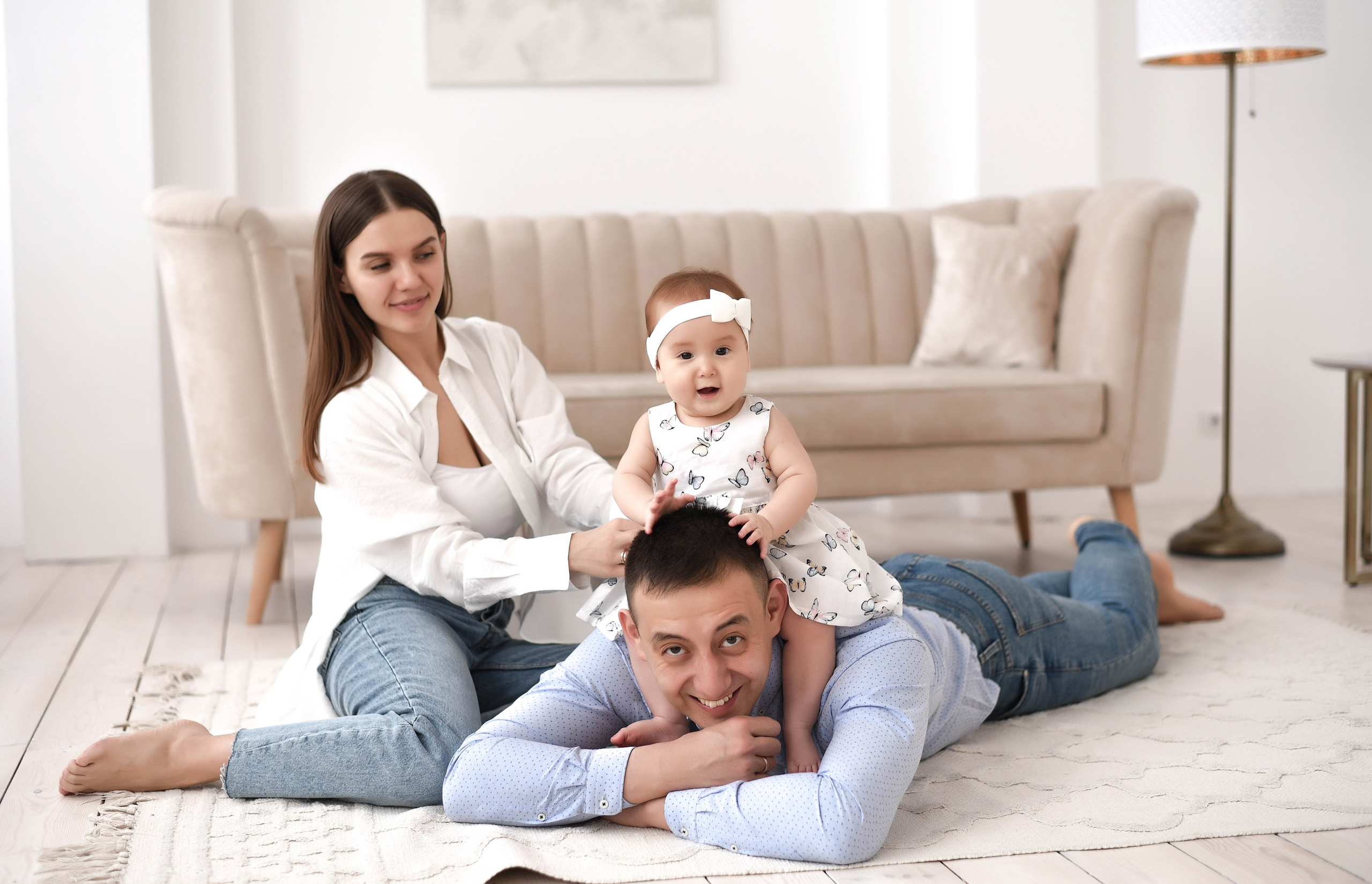 Семейная студийная. Свадебный, семейный, детский, контент фотограф в Омске Максим Ильин