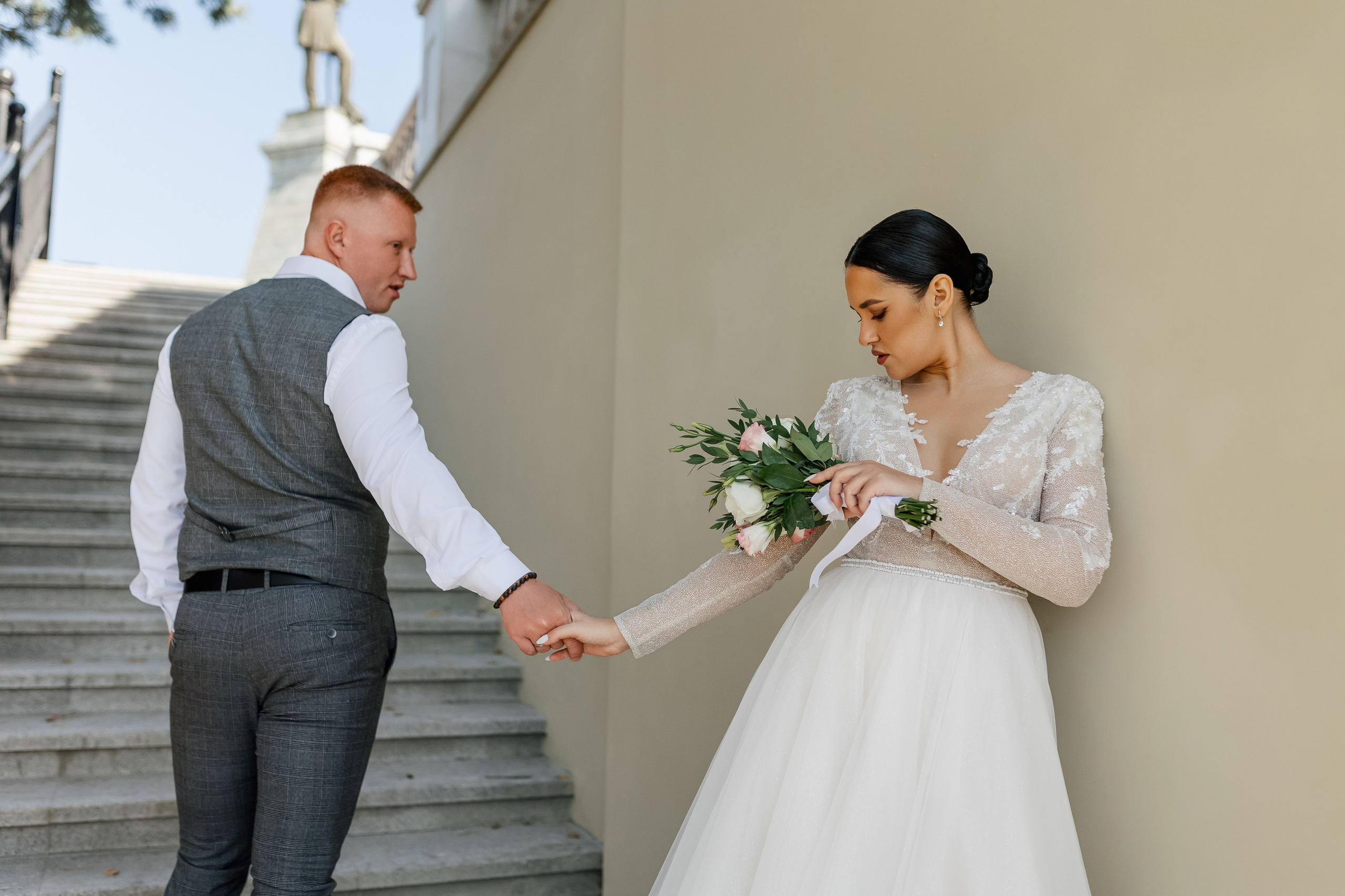 Степан и Алина. Красивая осенняя прогулка. Свадебный фотограф в Хабаровске