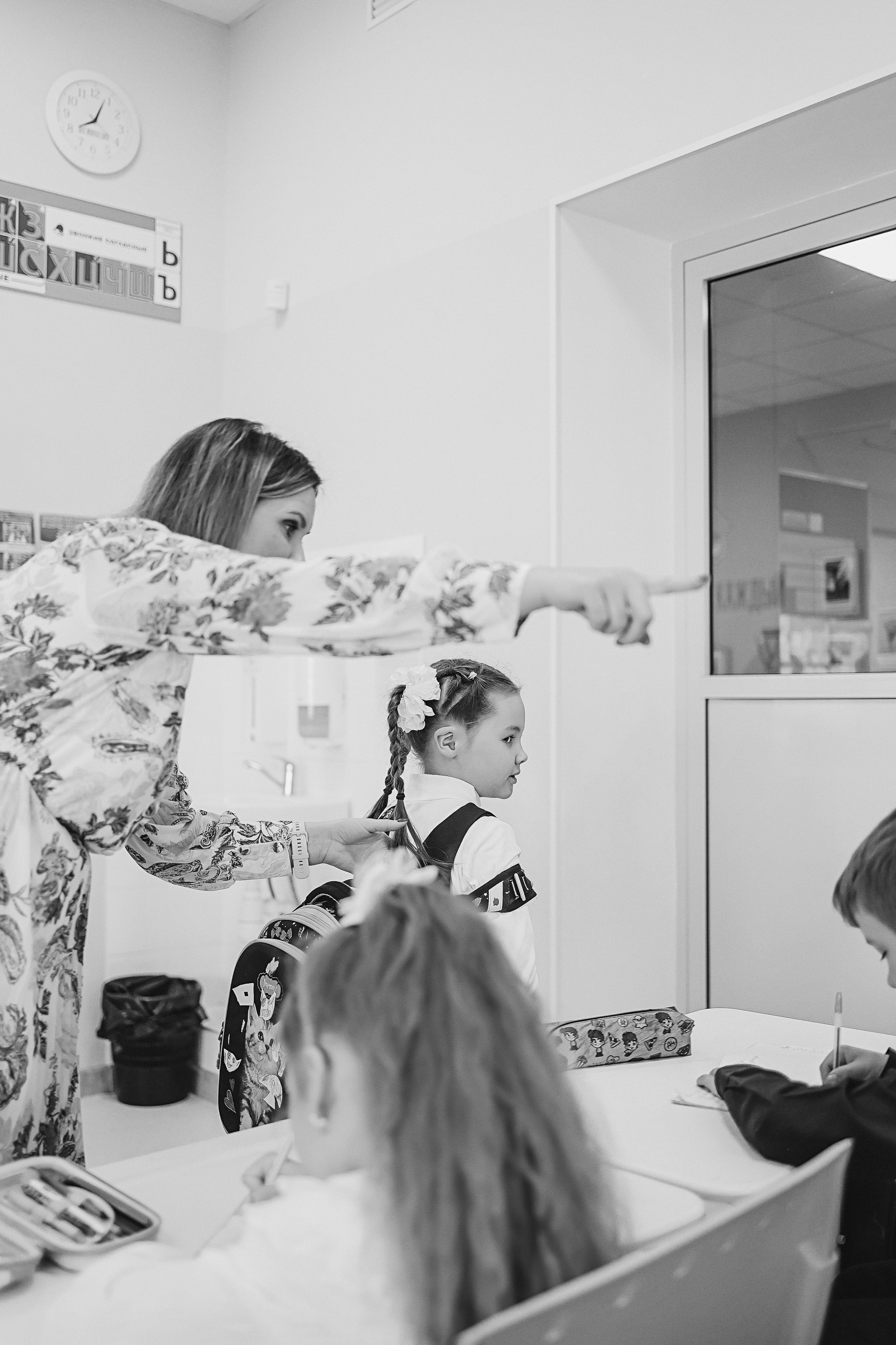 Один день в школе 1 класс. Семейный фотограф Тюмень, фотограф на роды Салмина Мария