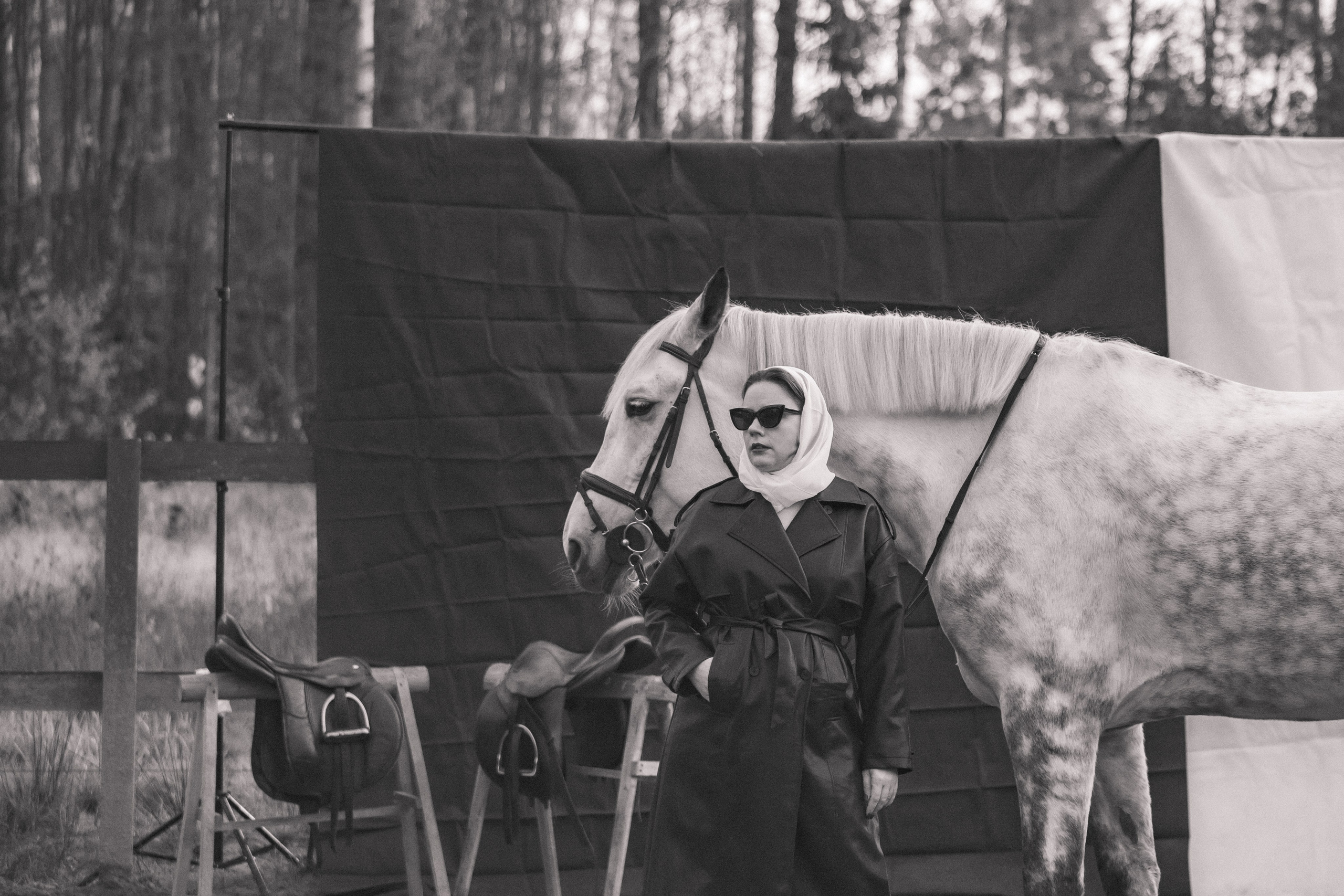 Проект DEFILE. Конный фотограф в Санкт-Петербурге Анна Лебедева