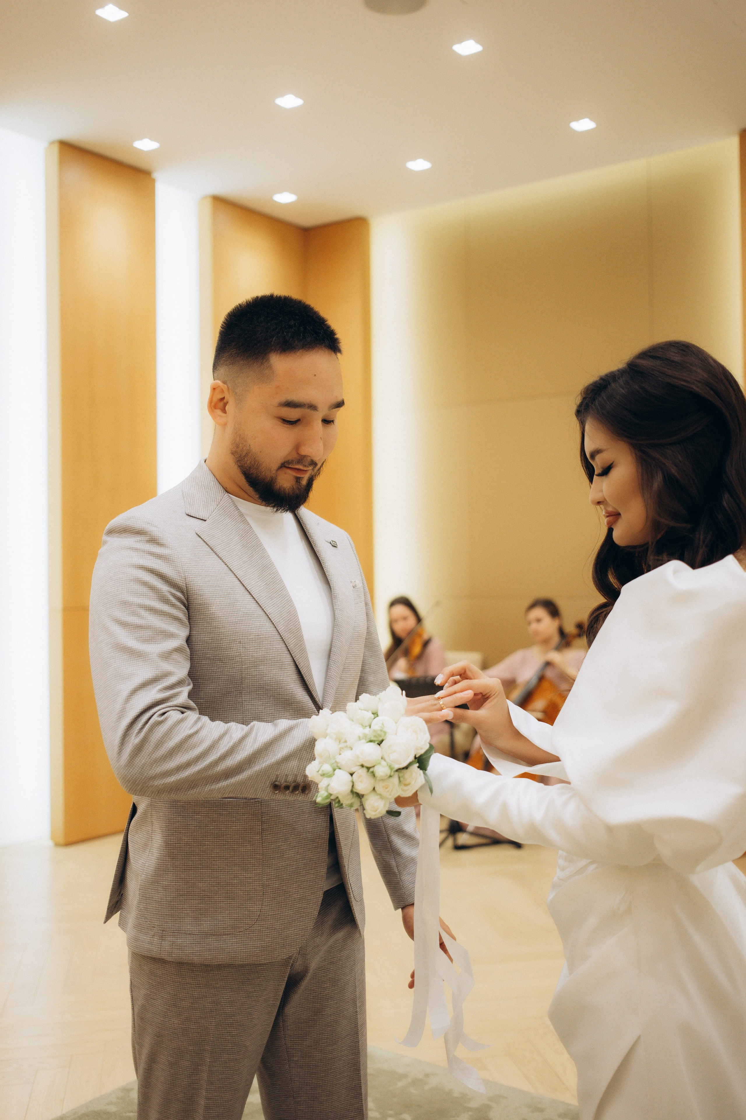 Ринат и Мадина роспись в Барвихе. Портретный и свадебный фотограф в Астрахани Сабира Аубекерова